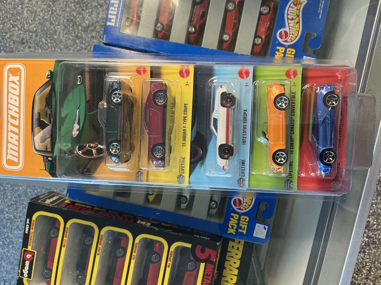 Matchbox set five pack