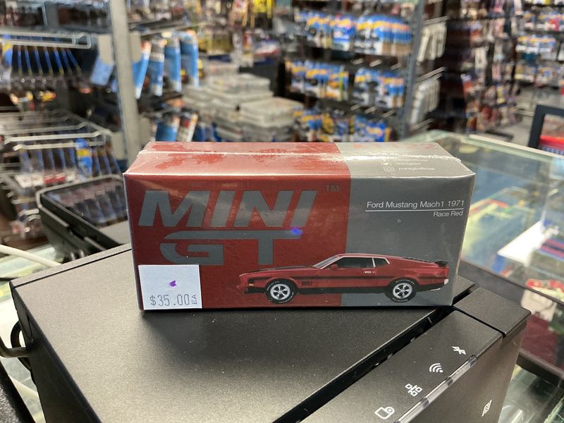 Ford Mustang Mach 1 1971 red