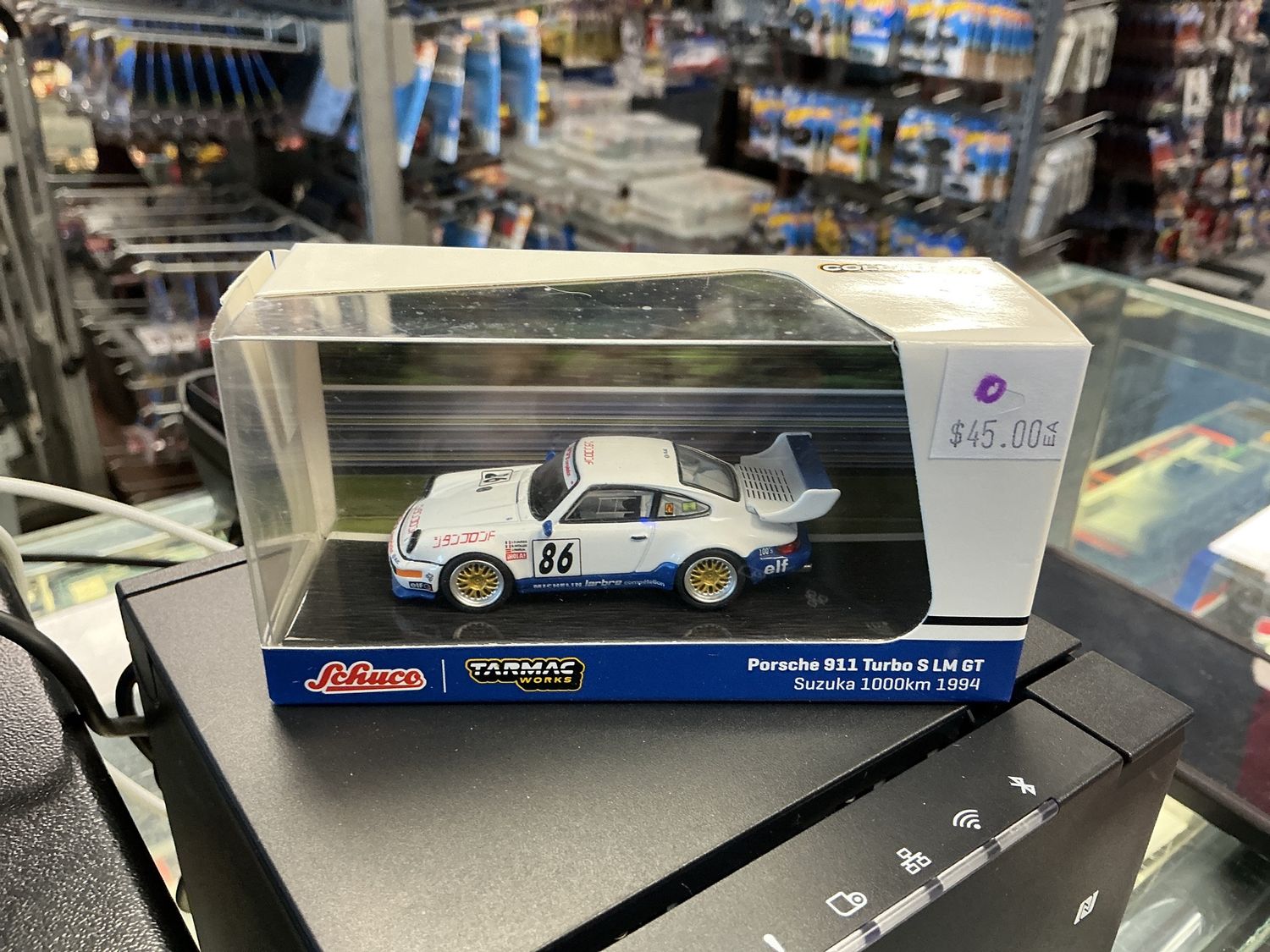 Porsche 911 Turbo SLMGT white