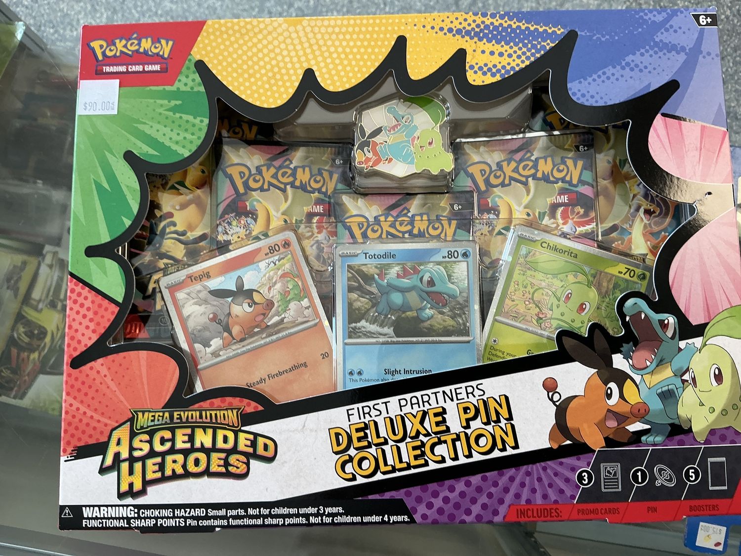 Mega evolution, ascending heroes deluxe pin collection