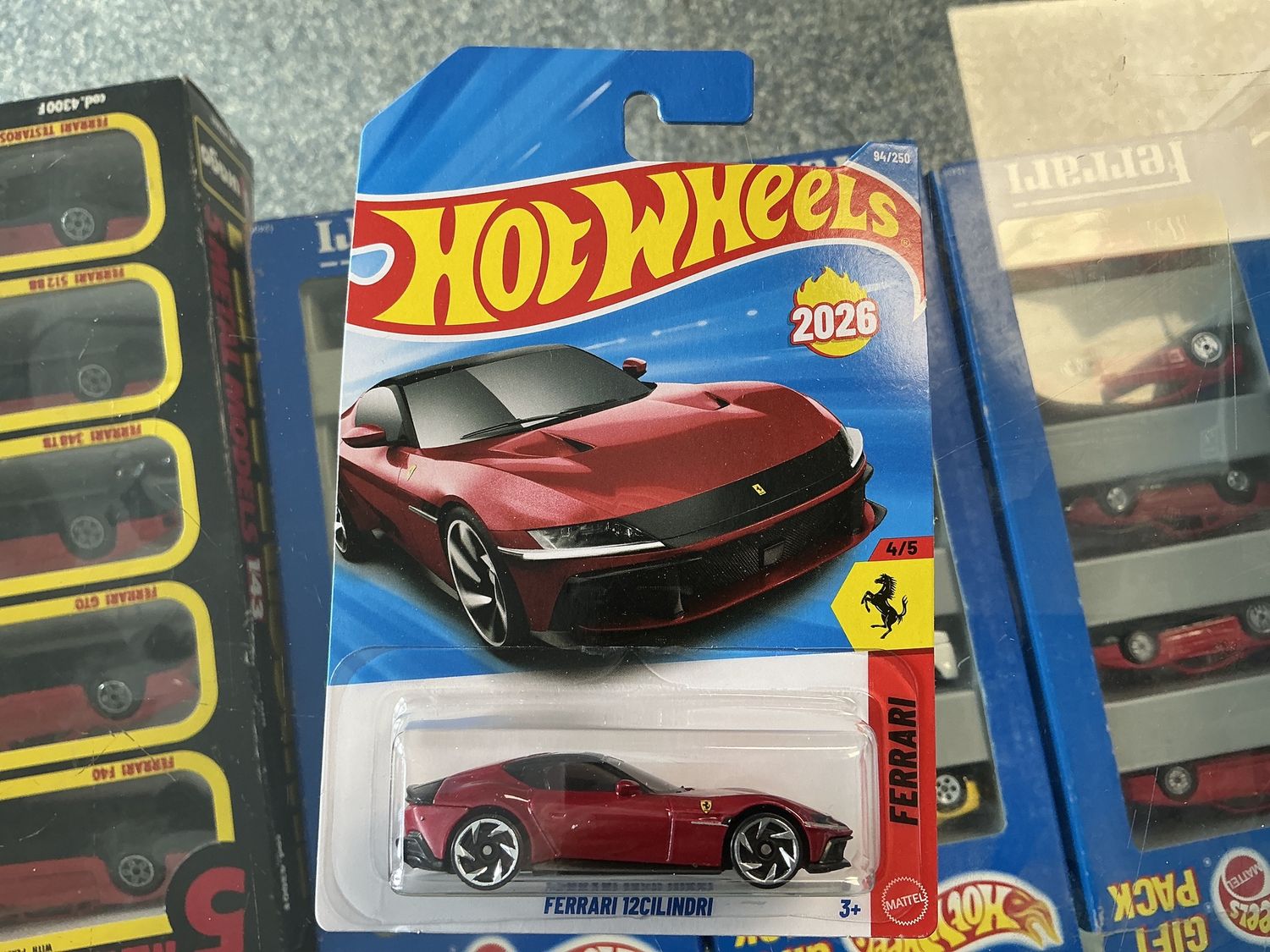 Ferrari 12cilindri red