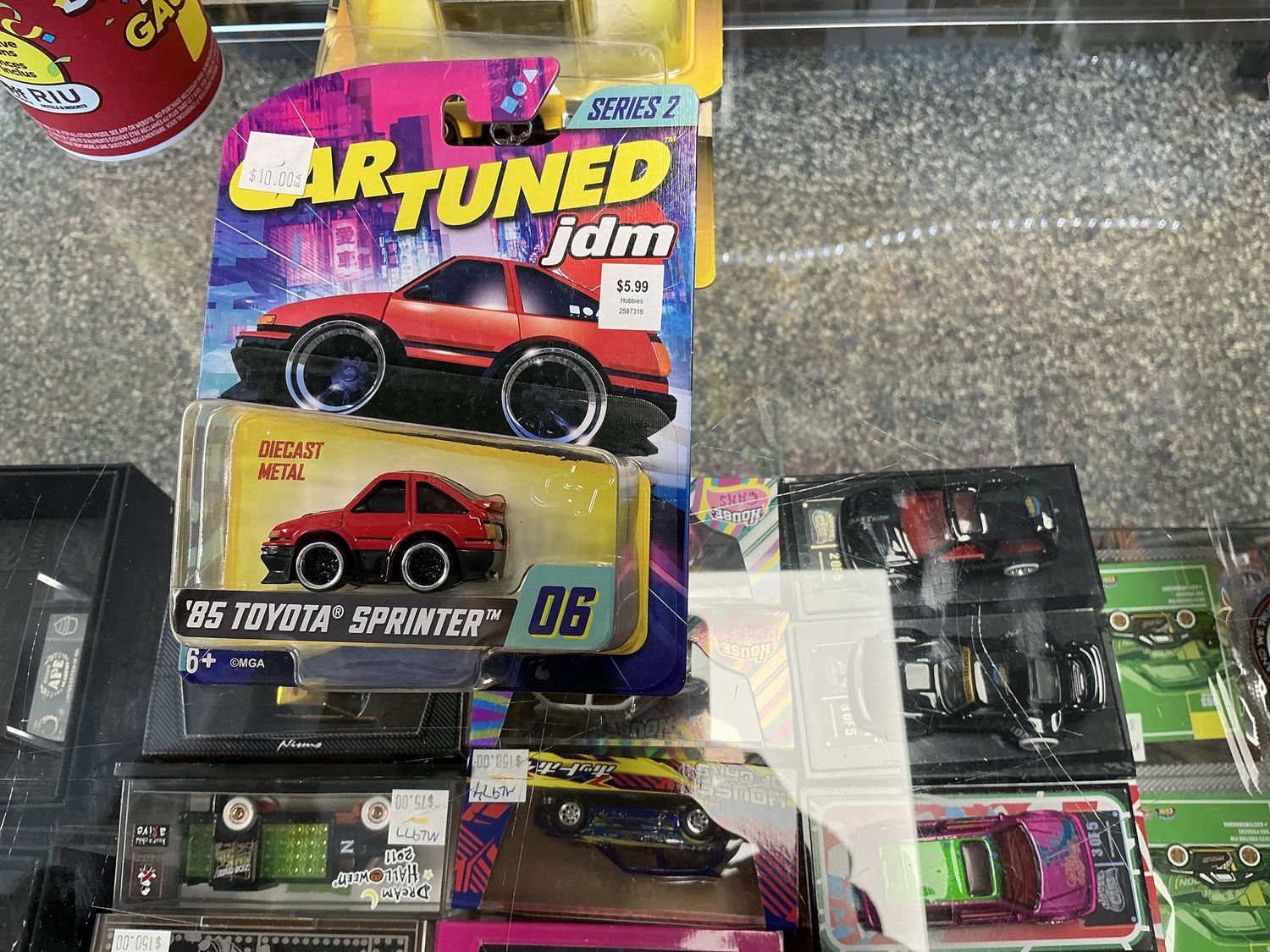 Car tuned JDM 1985 TOYOTA SPRINTER RED