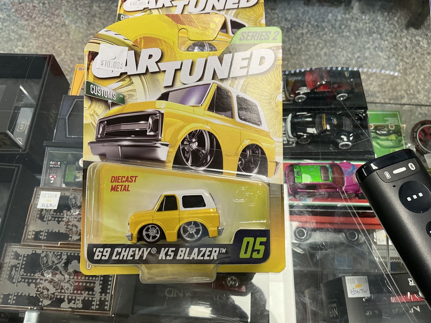 Car tuned 1969 Chevy K5 blazer yellow