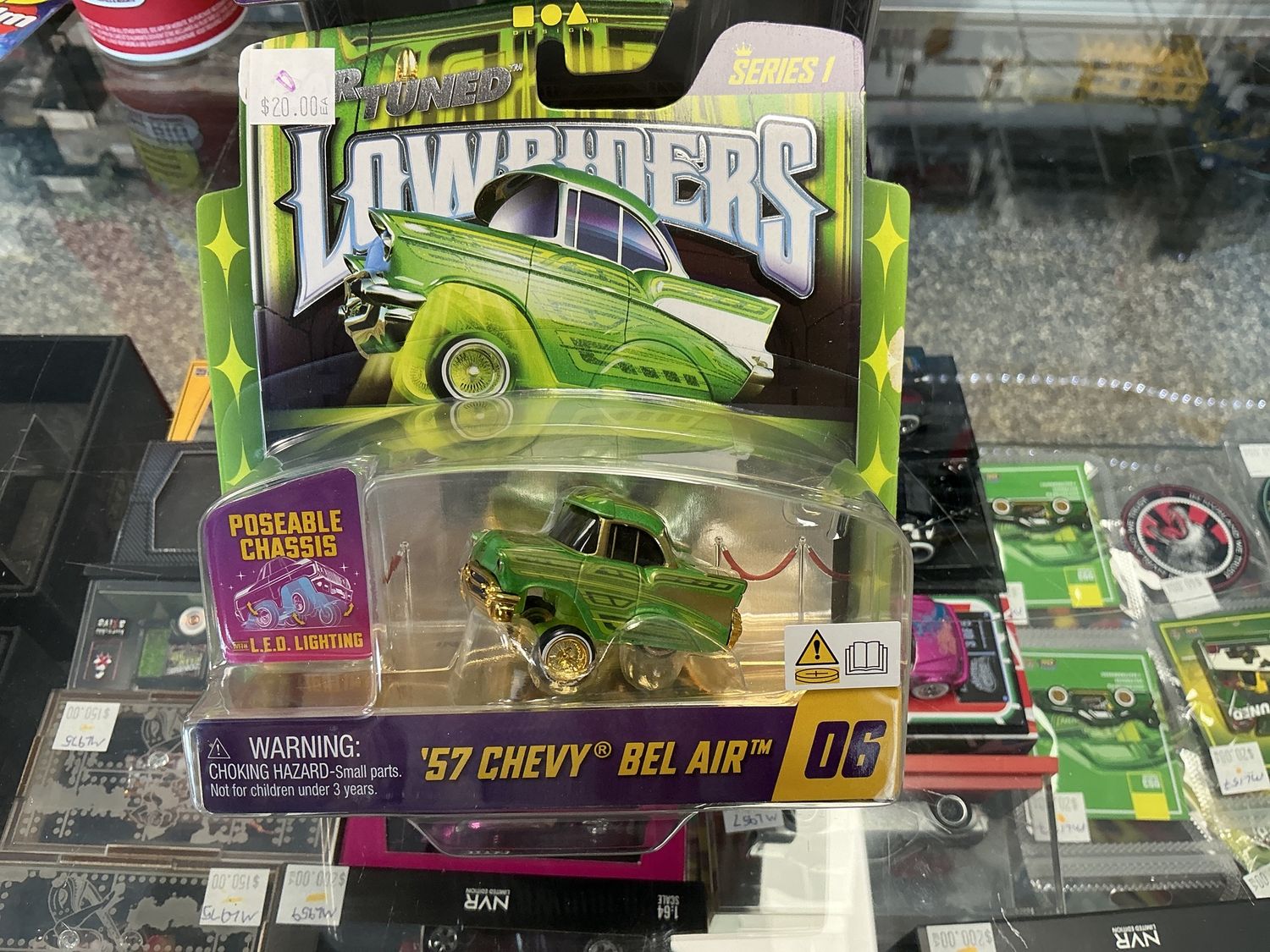 Car tuned low riders 1957 Chevy Bel-Air