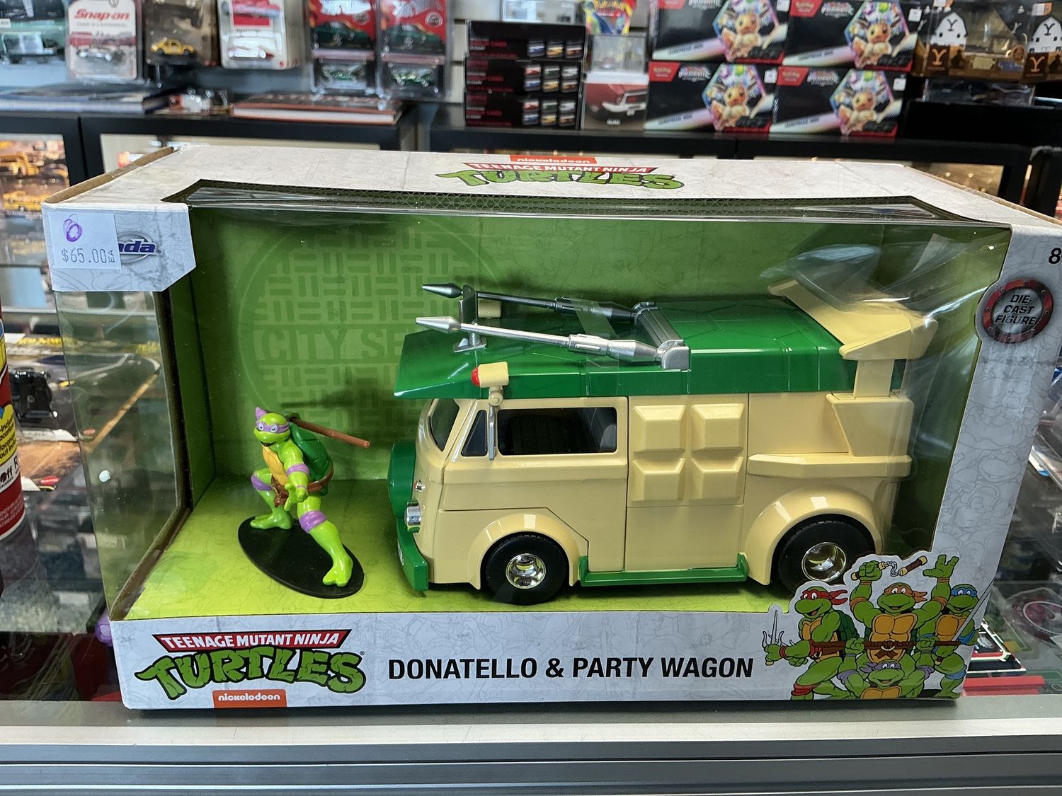 Teenage Mutant Ninja Turtles, Donatello and party waggon