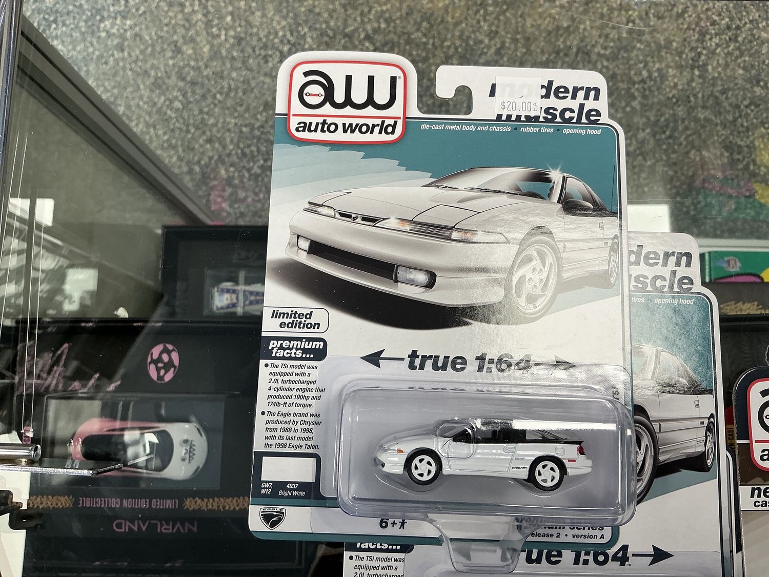 1991 Eagle Talon TSI white