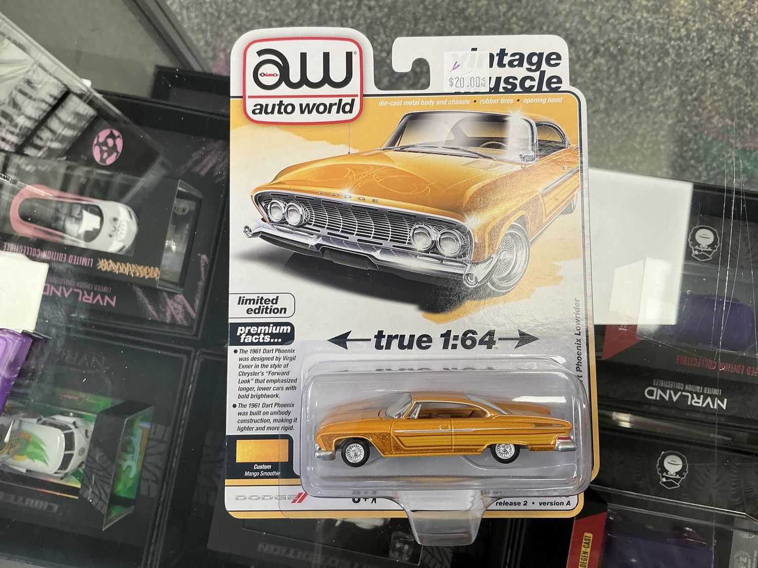 1961 Dodge dope Phoenix, Lowrider, yellow