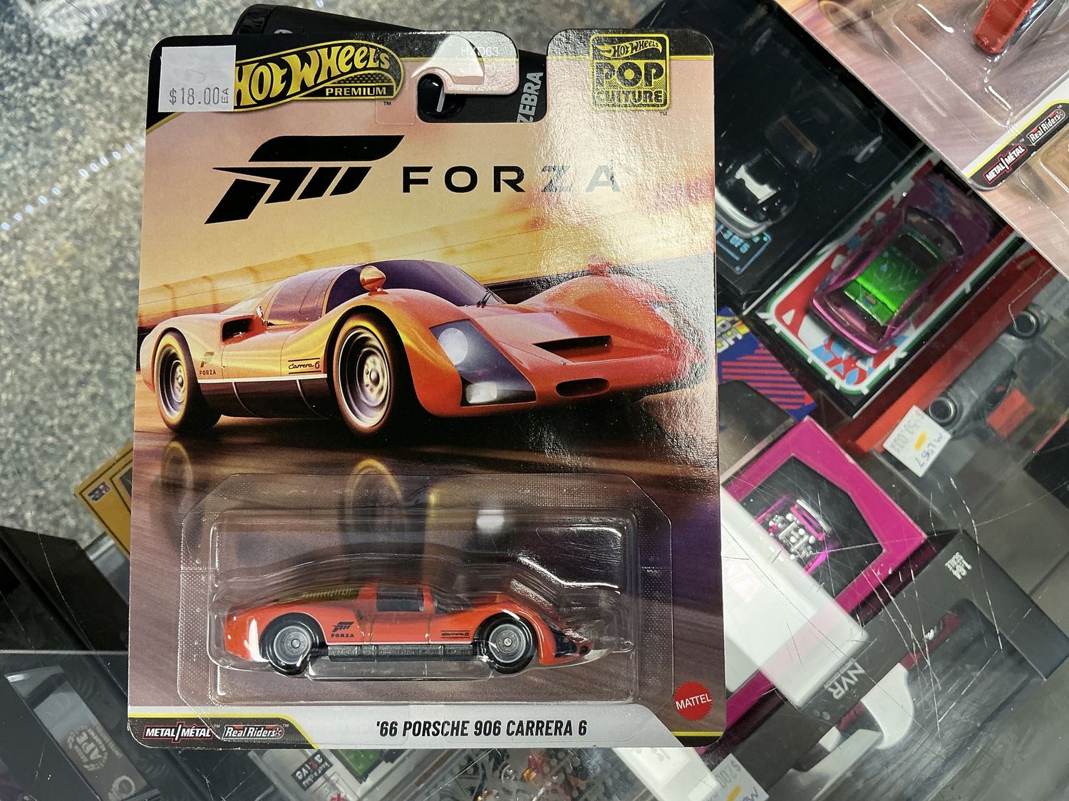 1966 Porsche 906 Carrera six orange