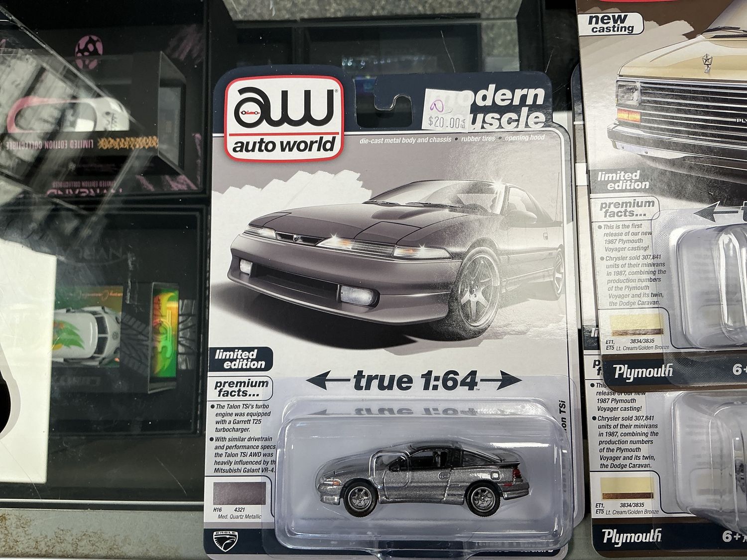 1991 Eagle Talon TSI, silver