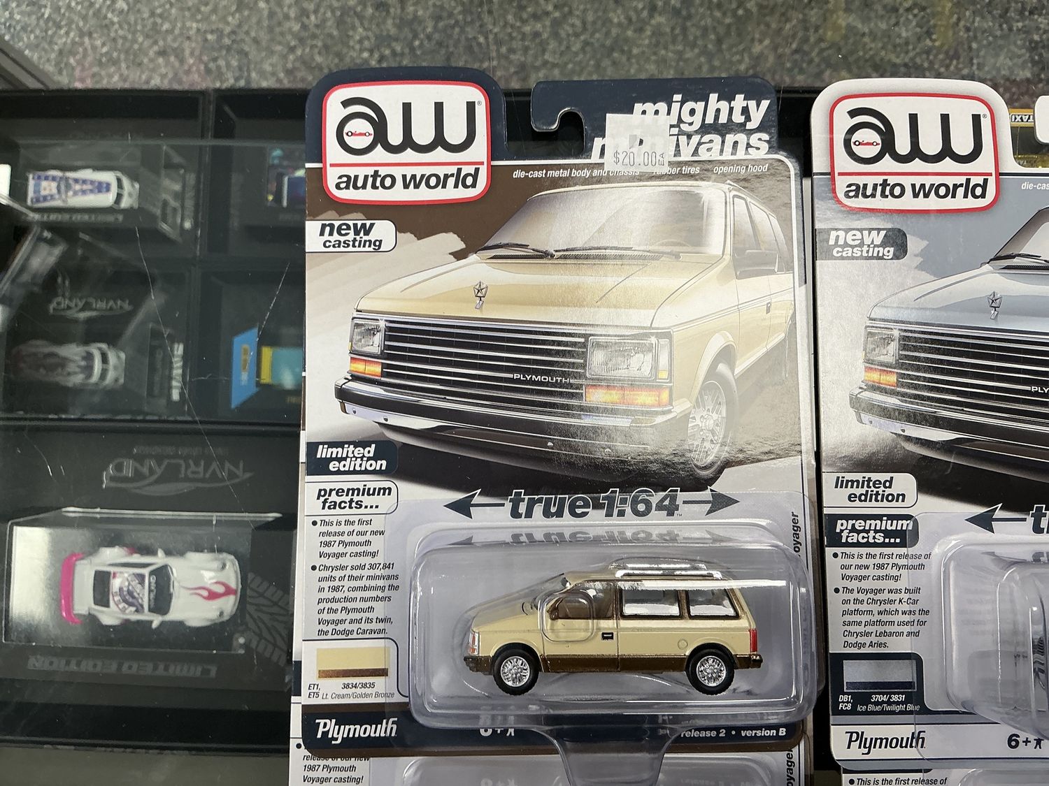 1987 Plymouth Voyager two-tone