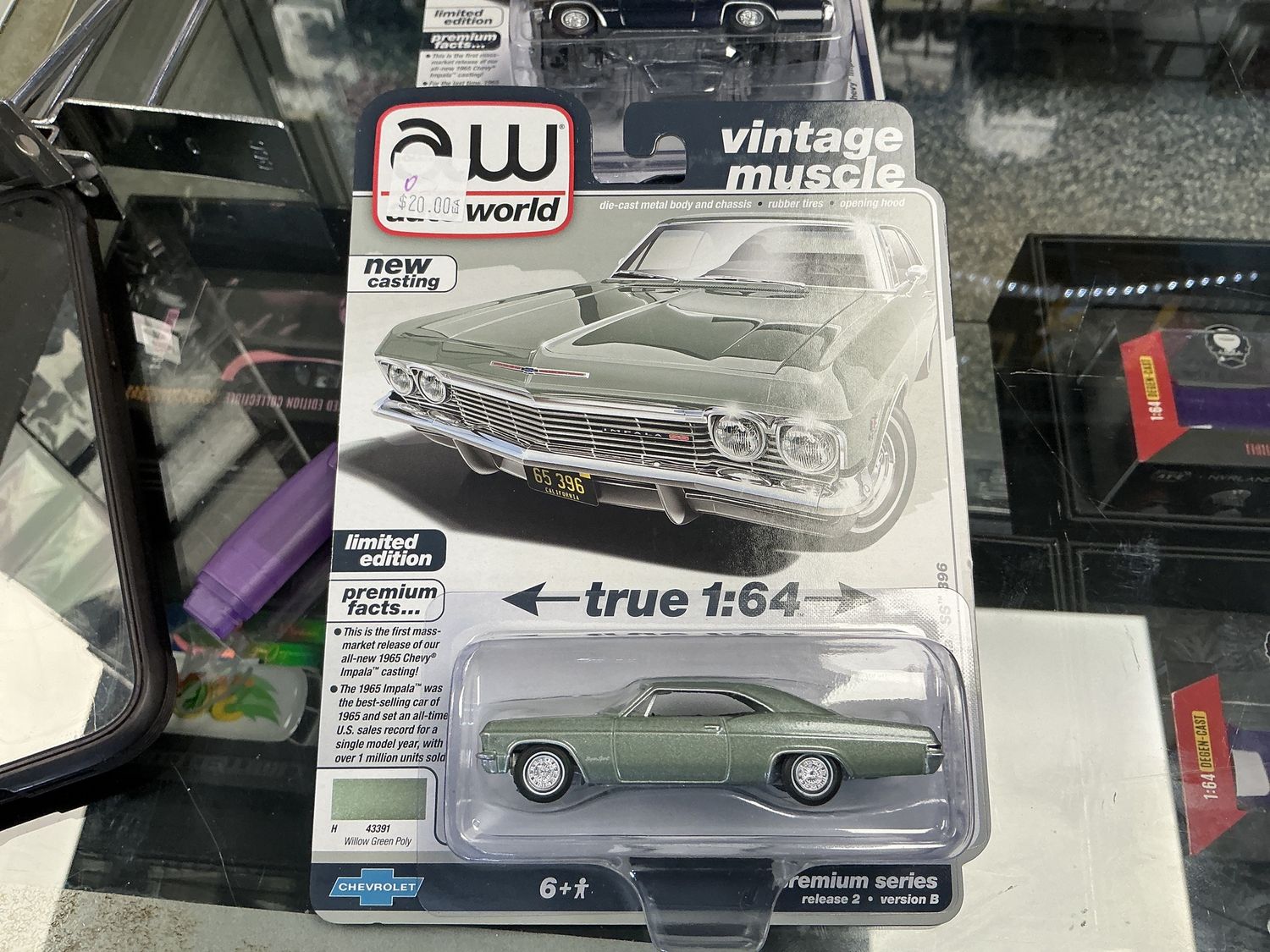 1965 Chevy Impala, SS 396 Willow Green
