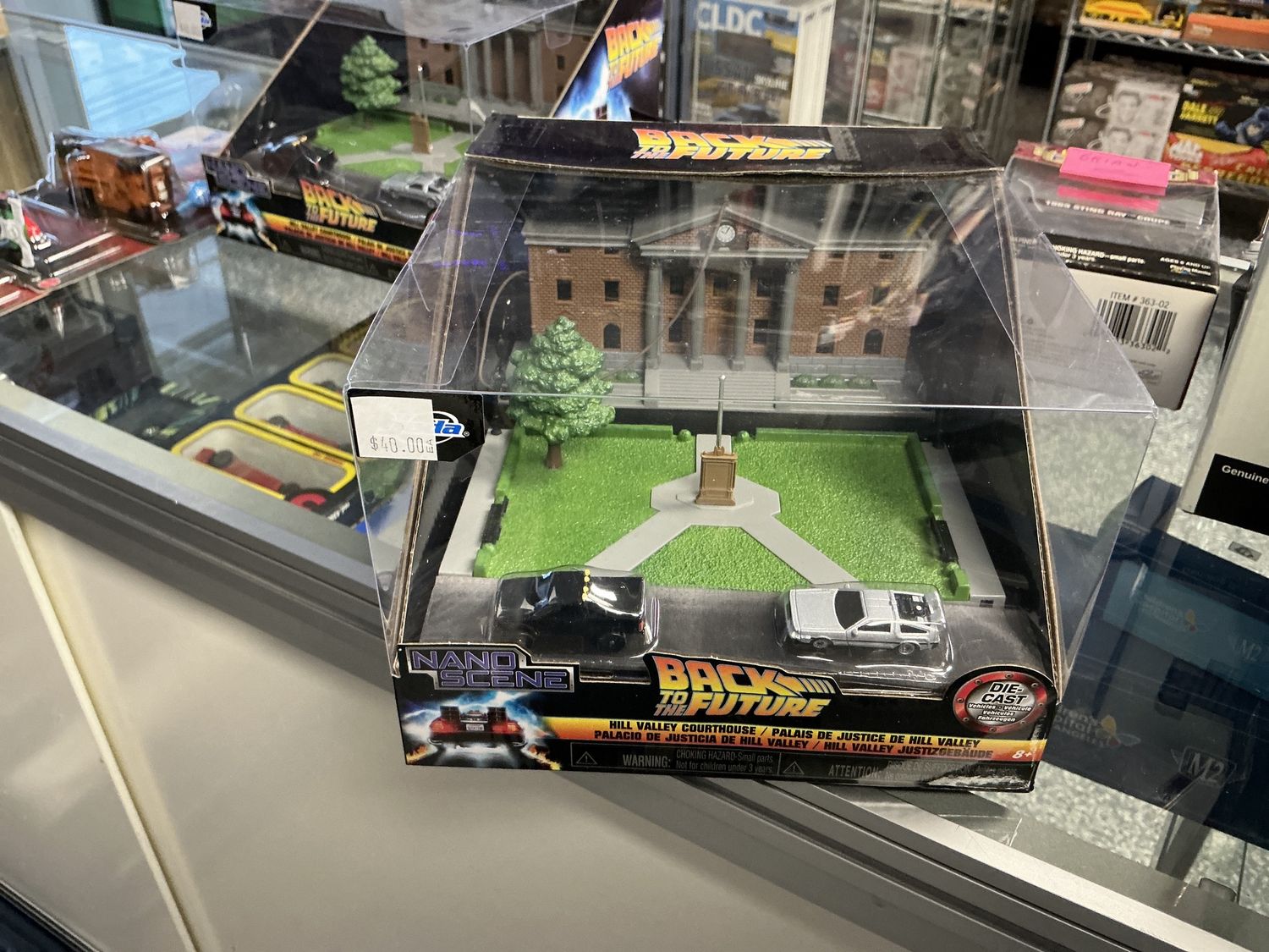 Back to the future nano scene Hill Valley courthouse