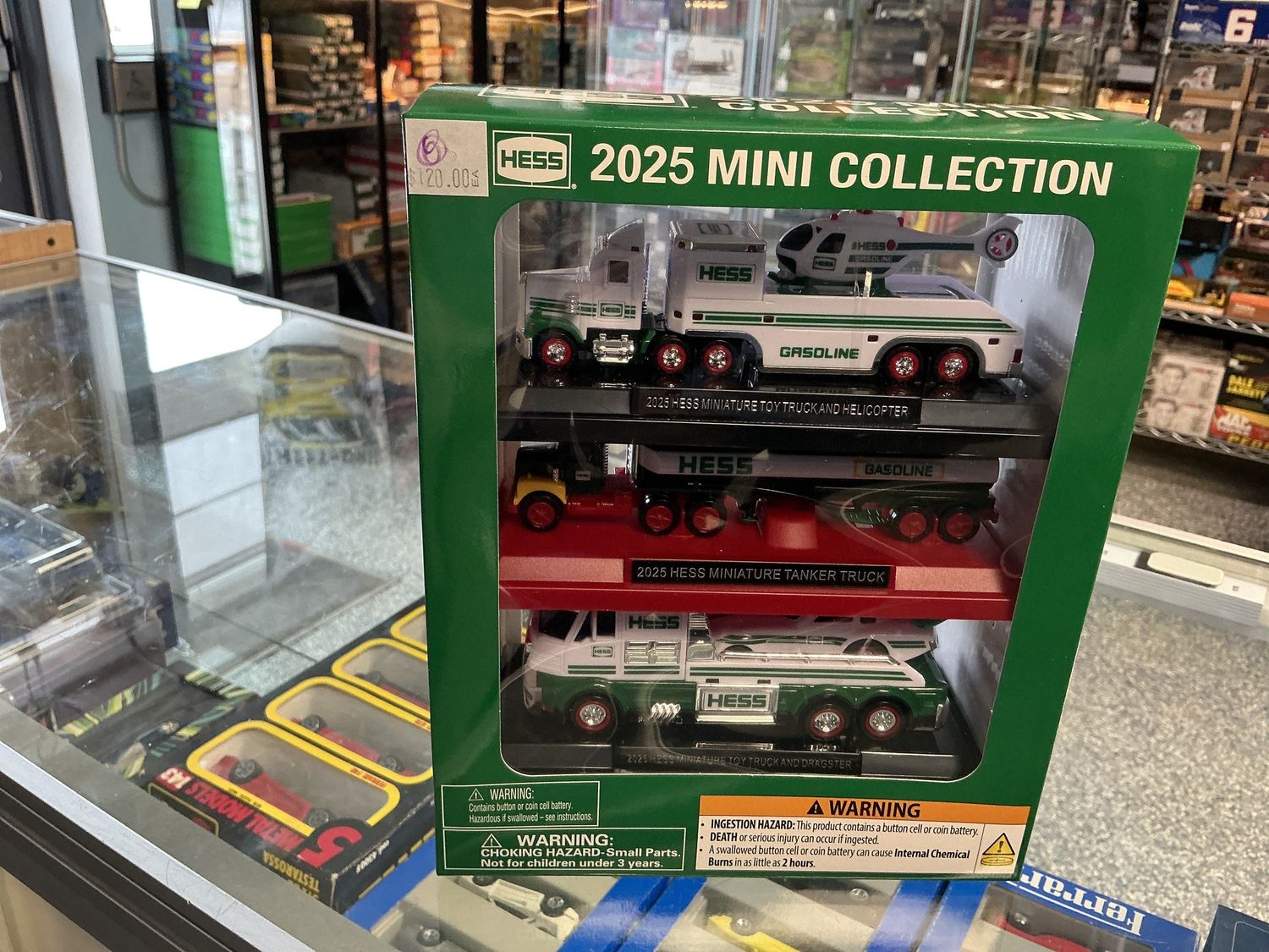 2025 miniature tanker set Hess