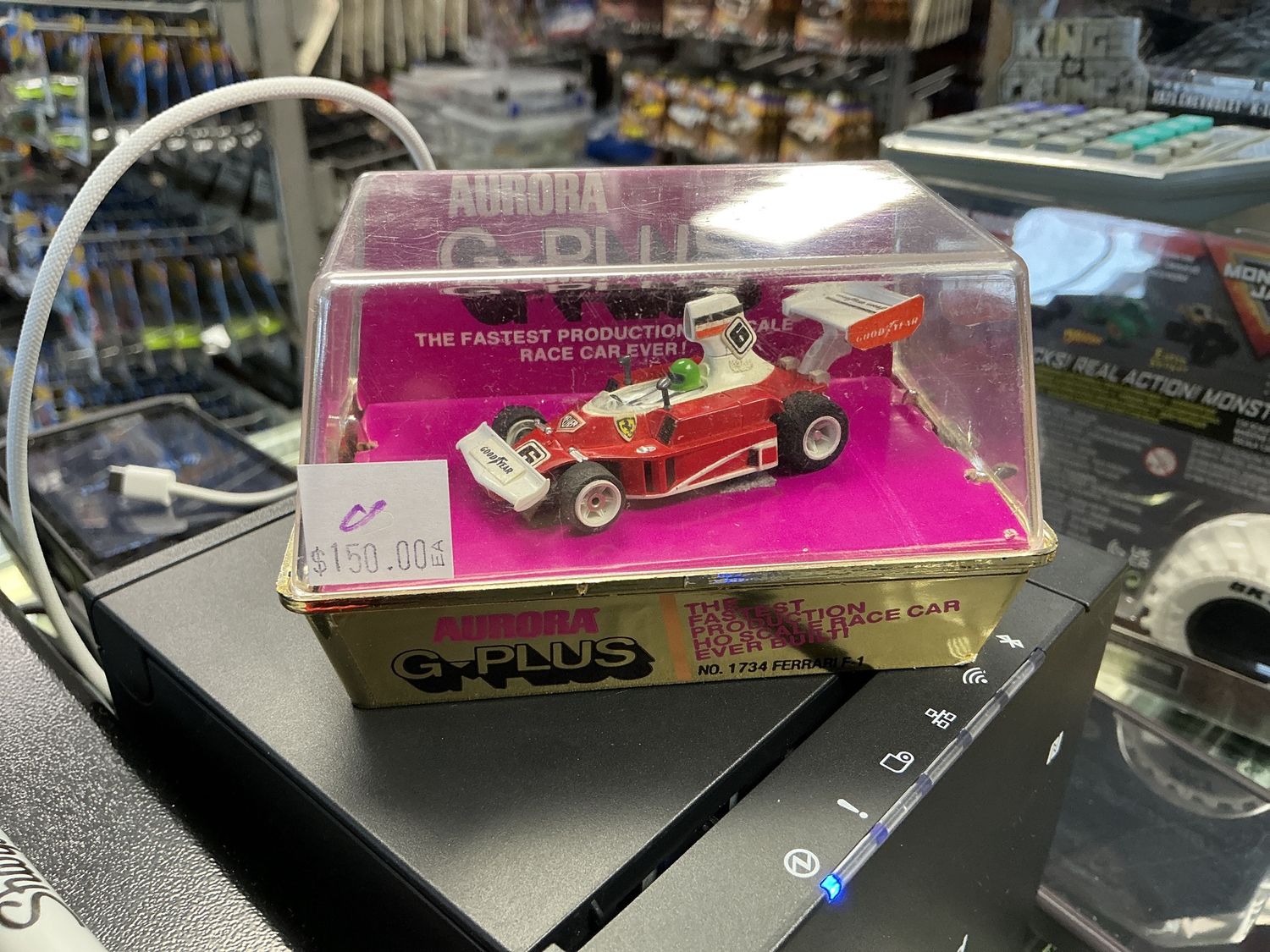 Aurora G plus electric slot racer, Goodyear