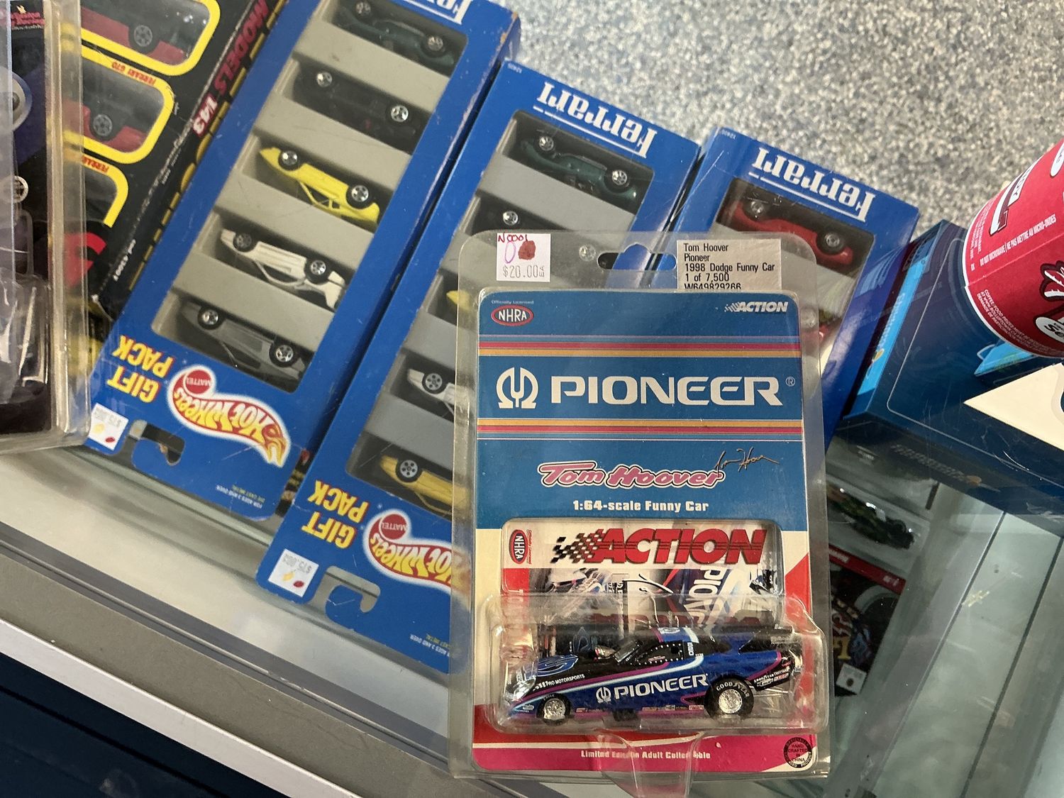 Pioneer Tom Hoover 1998 Dodge funny car