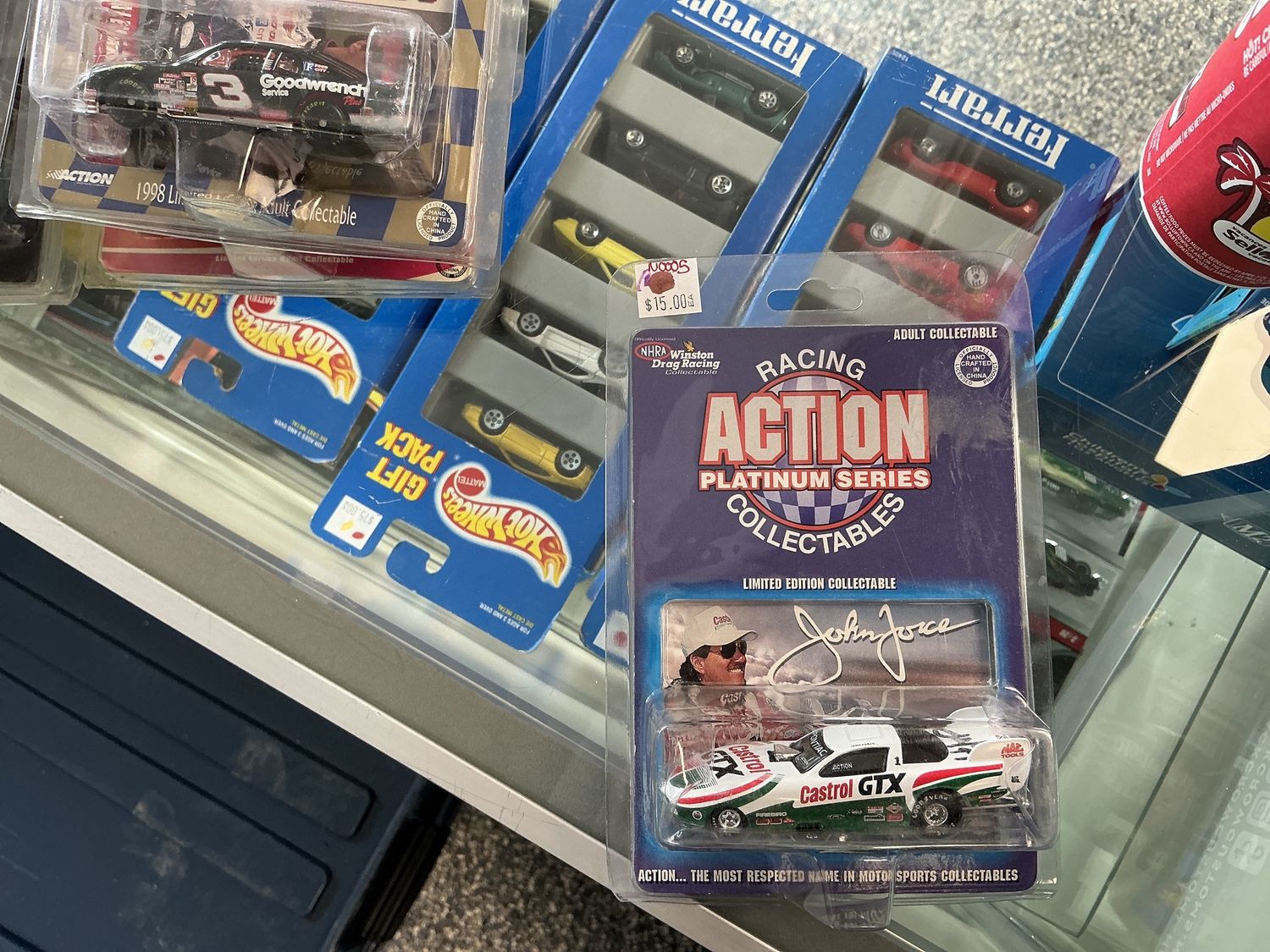 Action racing John force Castrol GTX