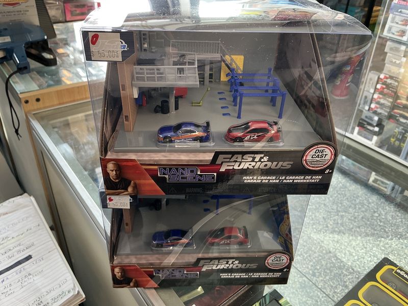 Fast and the furious Hans garage nano scene