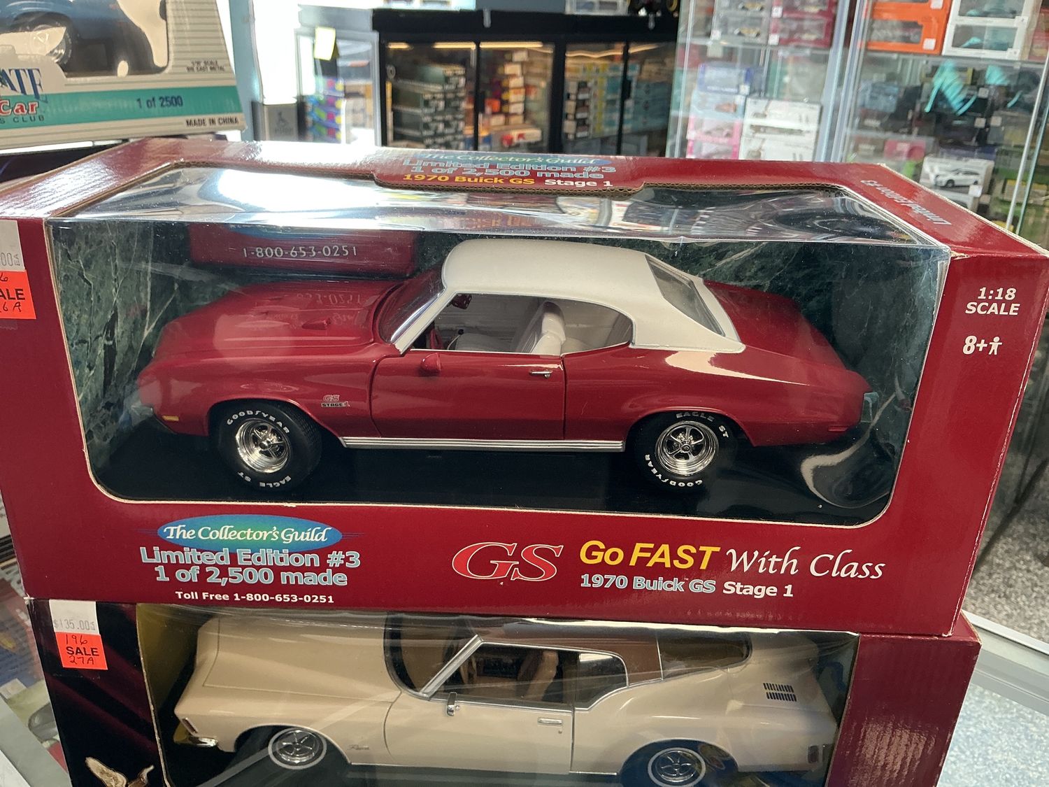 1970 Buick GS stage one go fast with class red with a white top