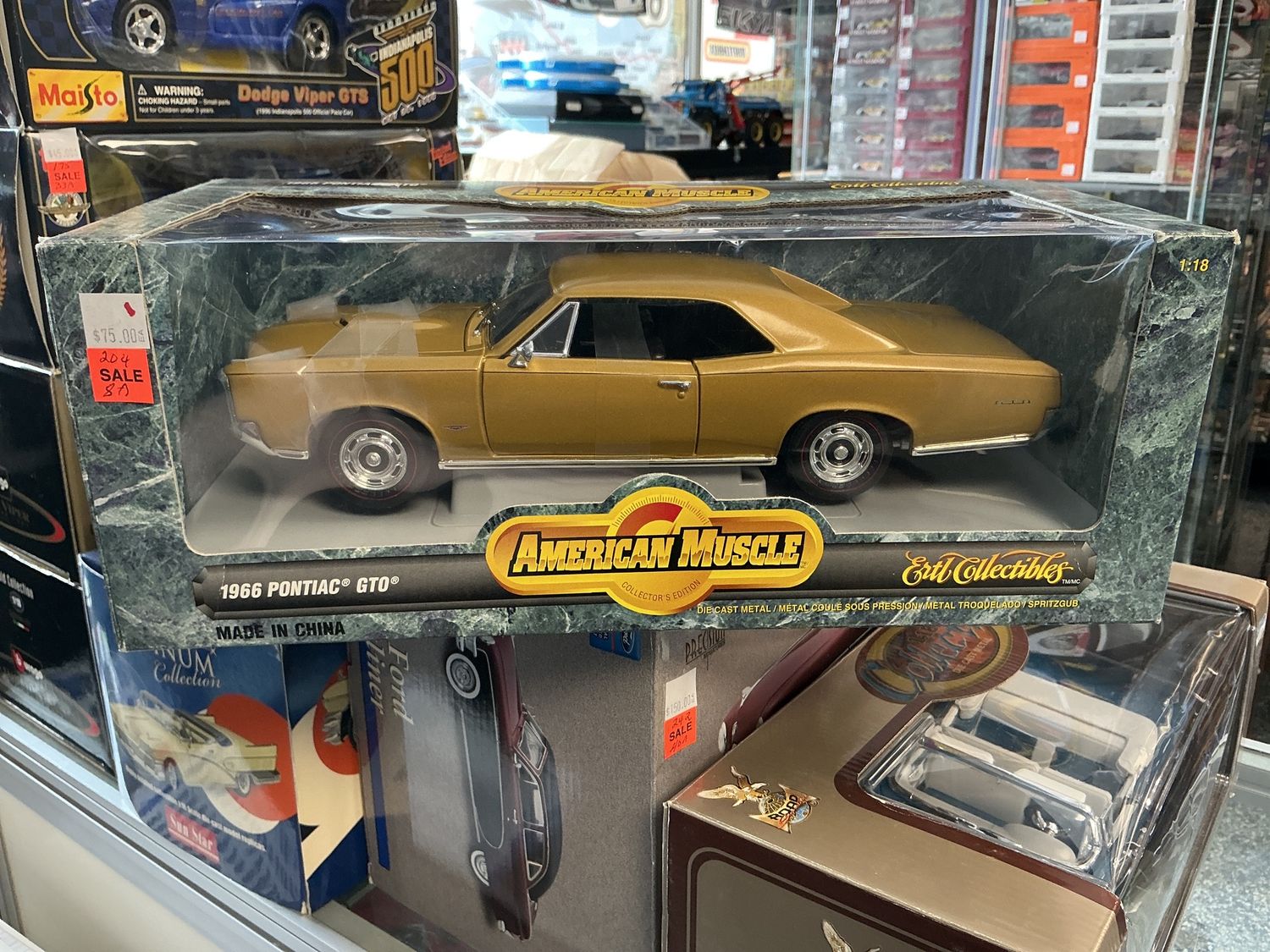 1966 Pontiac, GTO gold