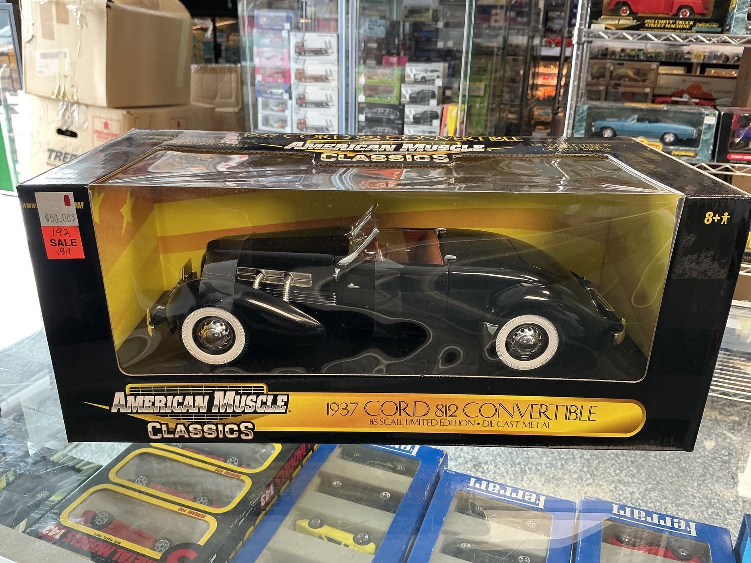 1937 Ford 812 convertible black