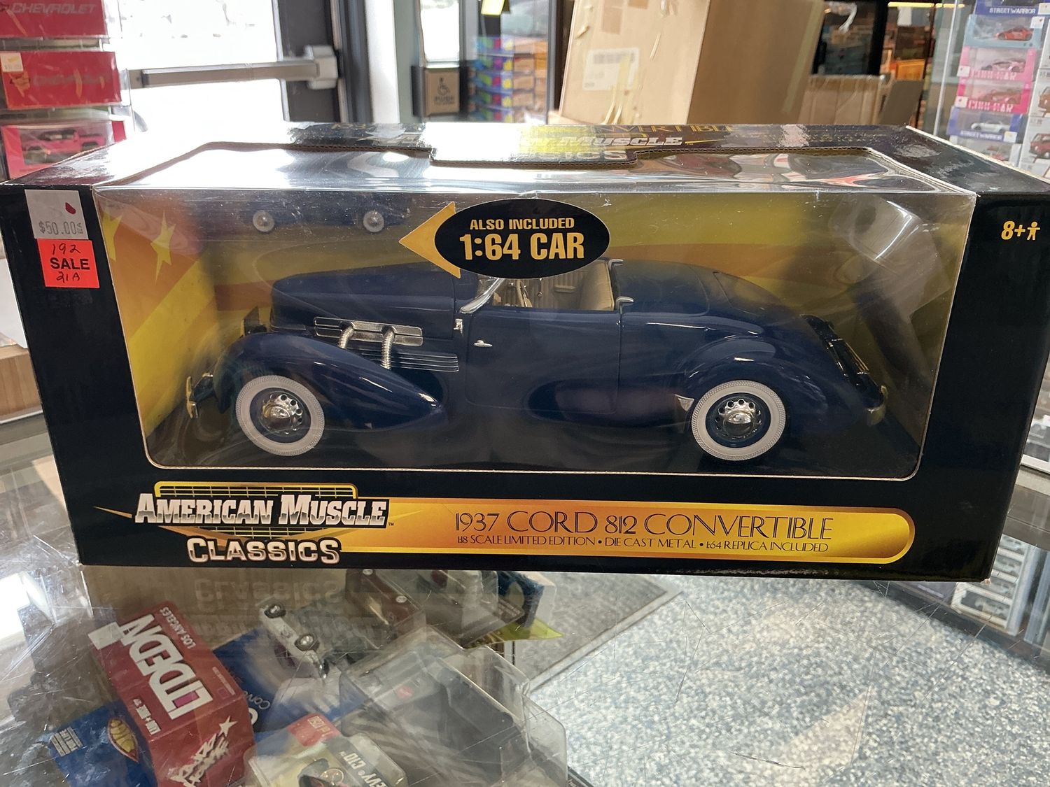 1937 chord 812 convertible blue