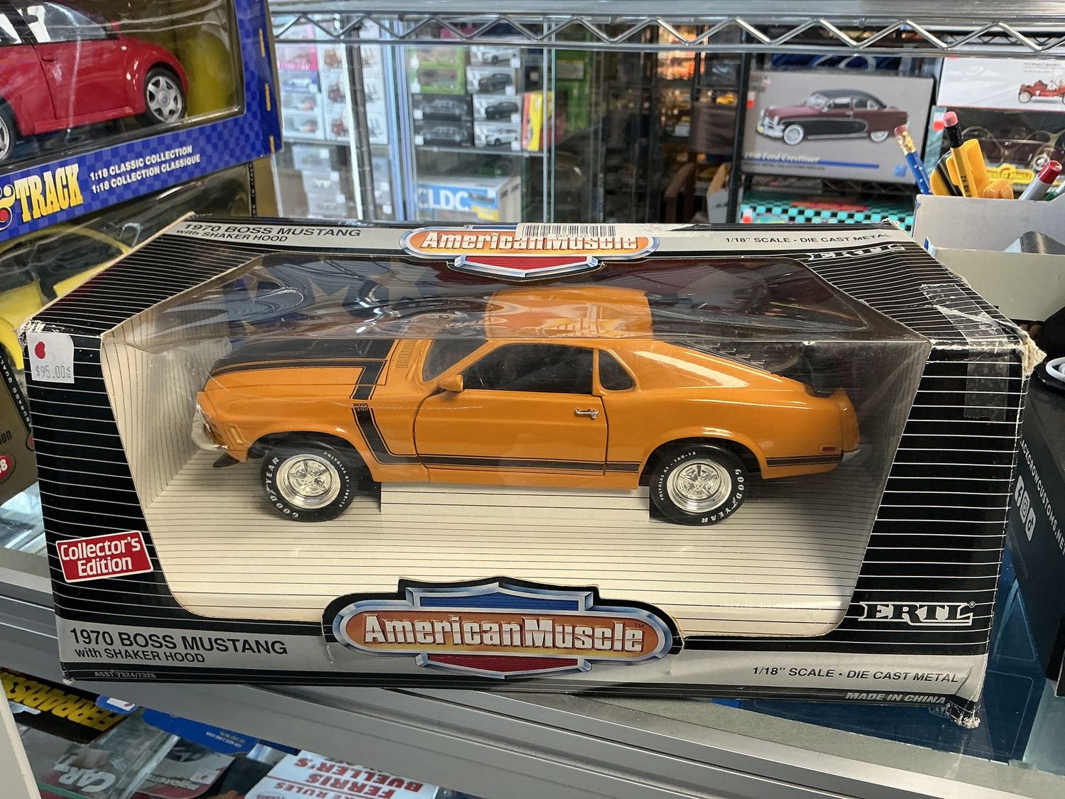 1970 Bos Mustang with shaker hood