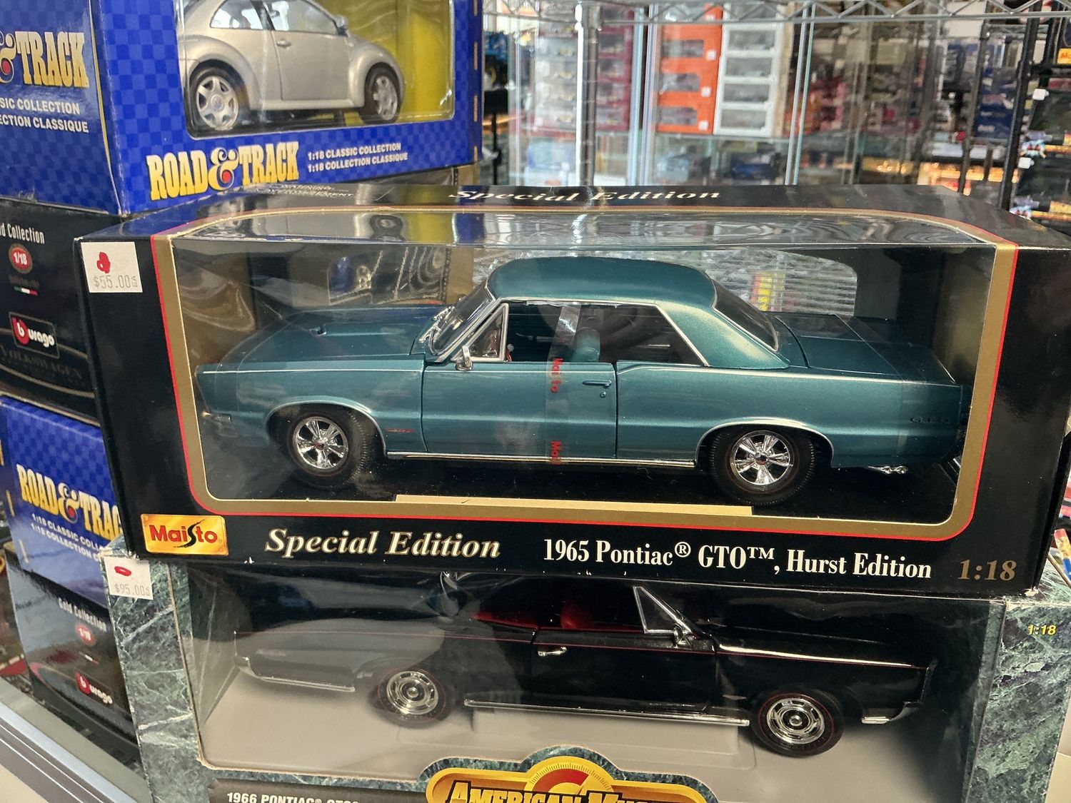 1965 Pontiac, GTO hurst edition blue