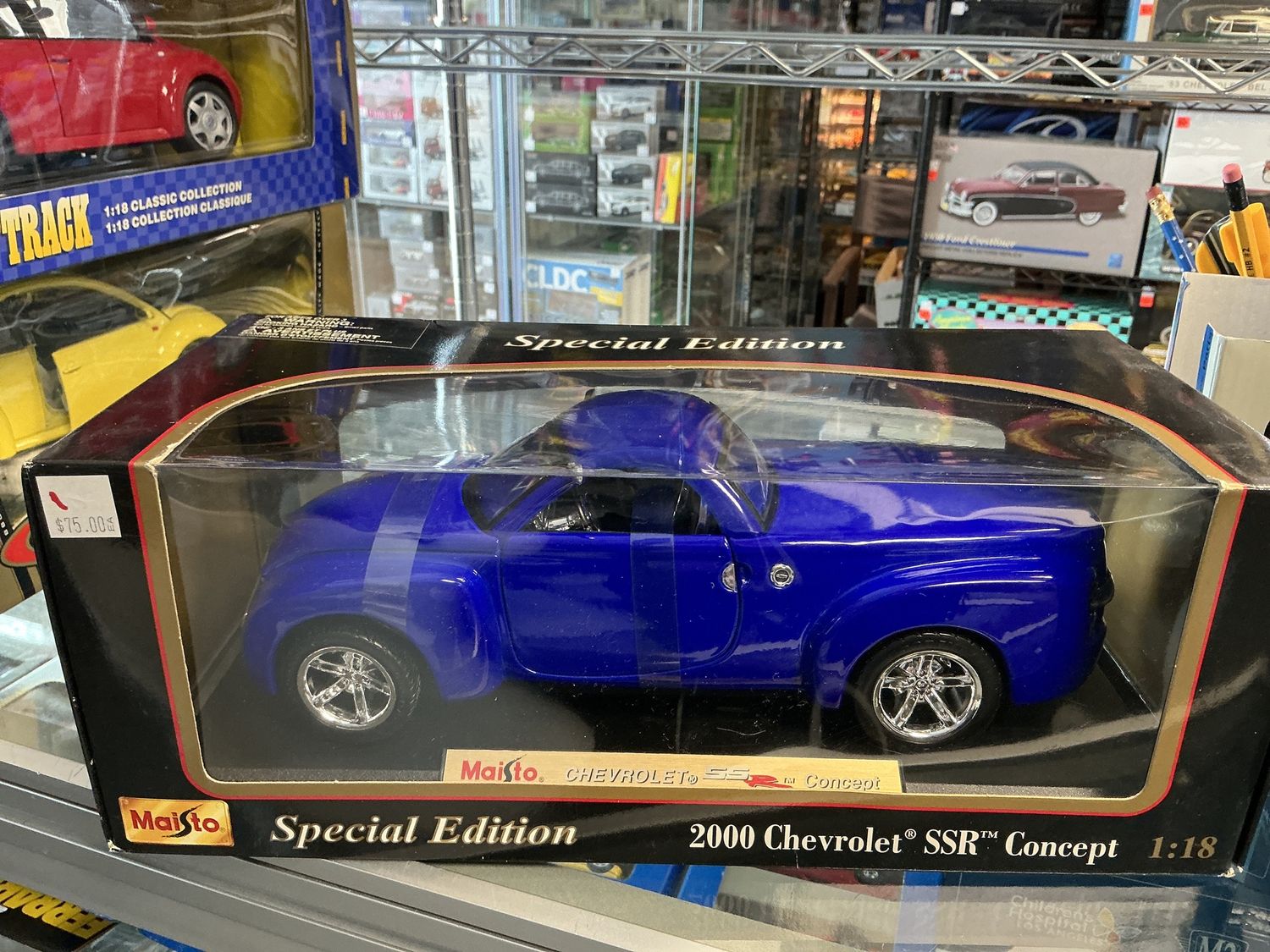 2000 Chevy SSR concept royal blue