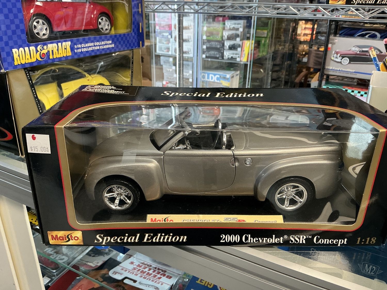 2000 Chevy SSR concept silver