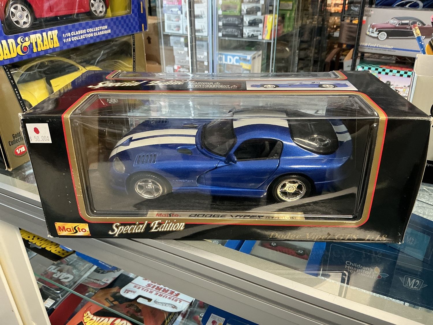 1996 Dodge Viper blue