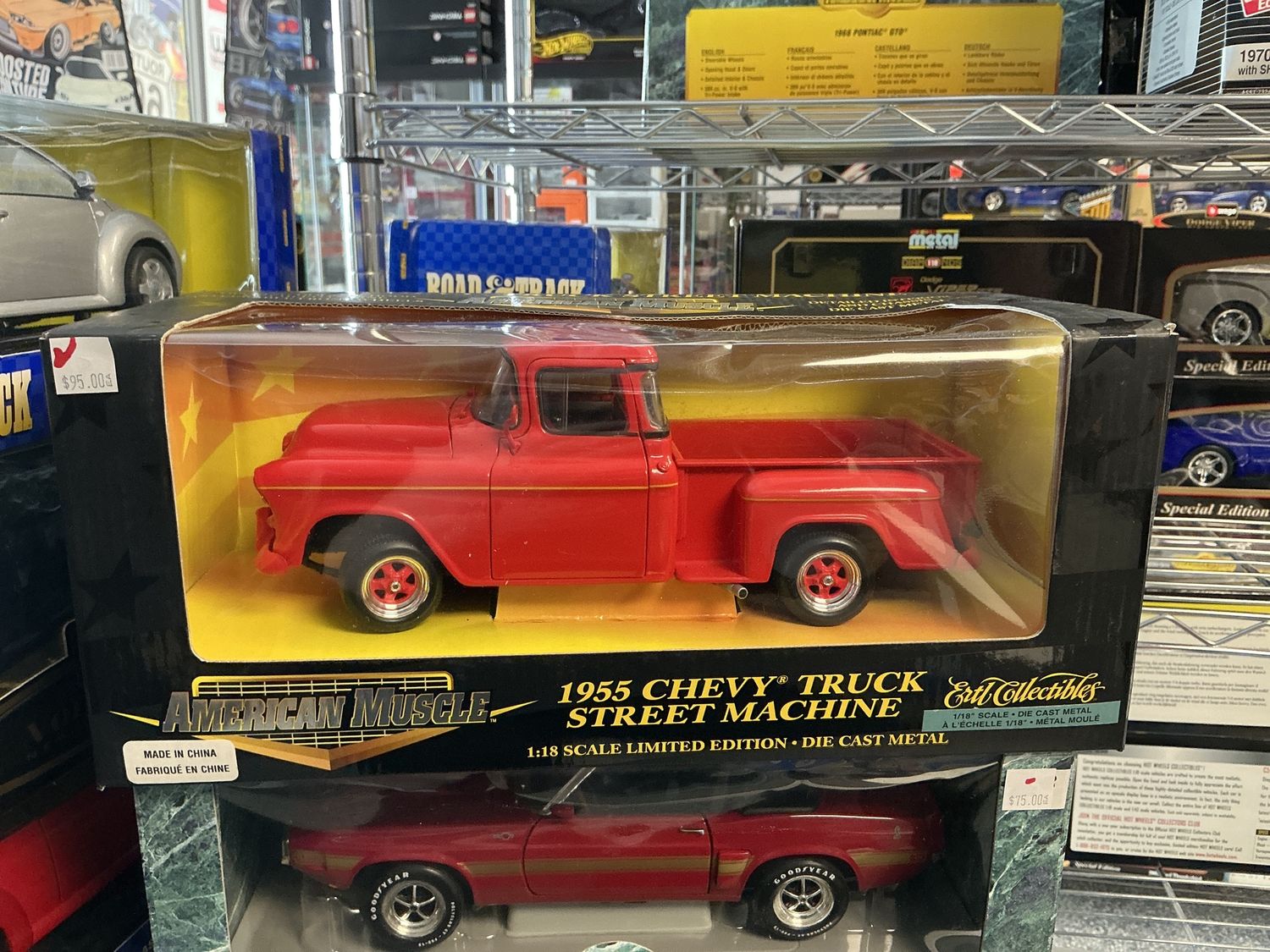 1955 Chevy Truck street machine orange