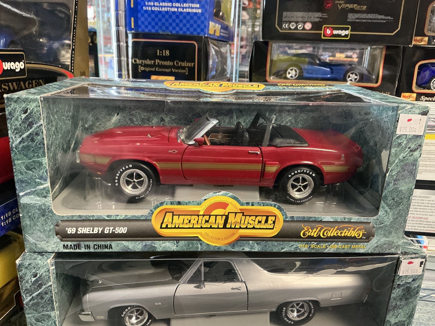 1969 Shelby GT500 convertible red