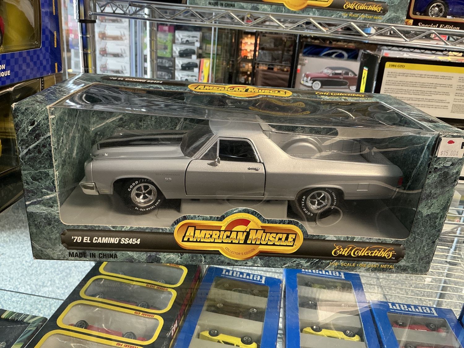 1970 El Camino, SS 454 silver