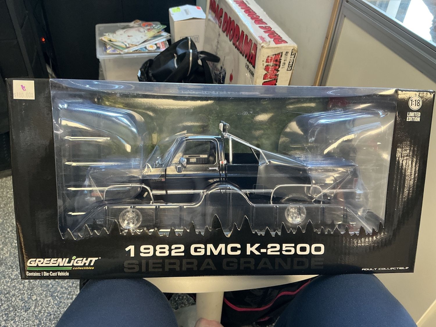 1982 GMCK 2500 Sierra grande black