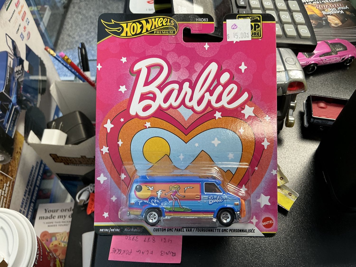 Barbie custom GMC panel van