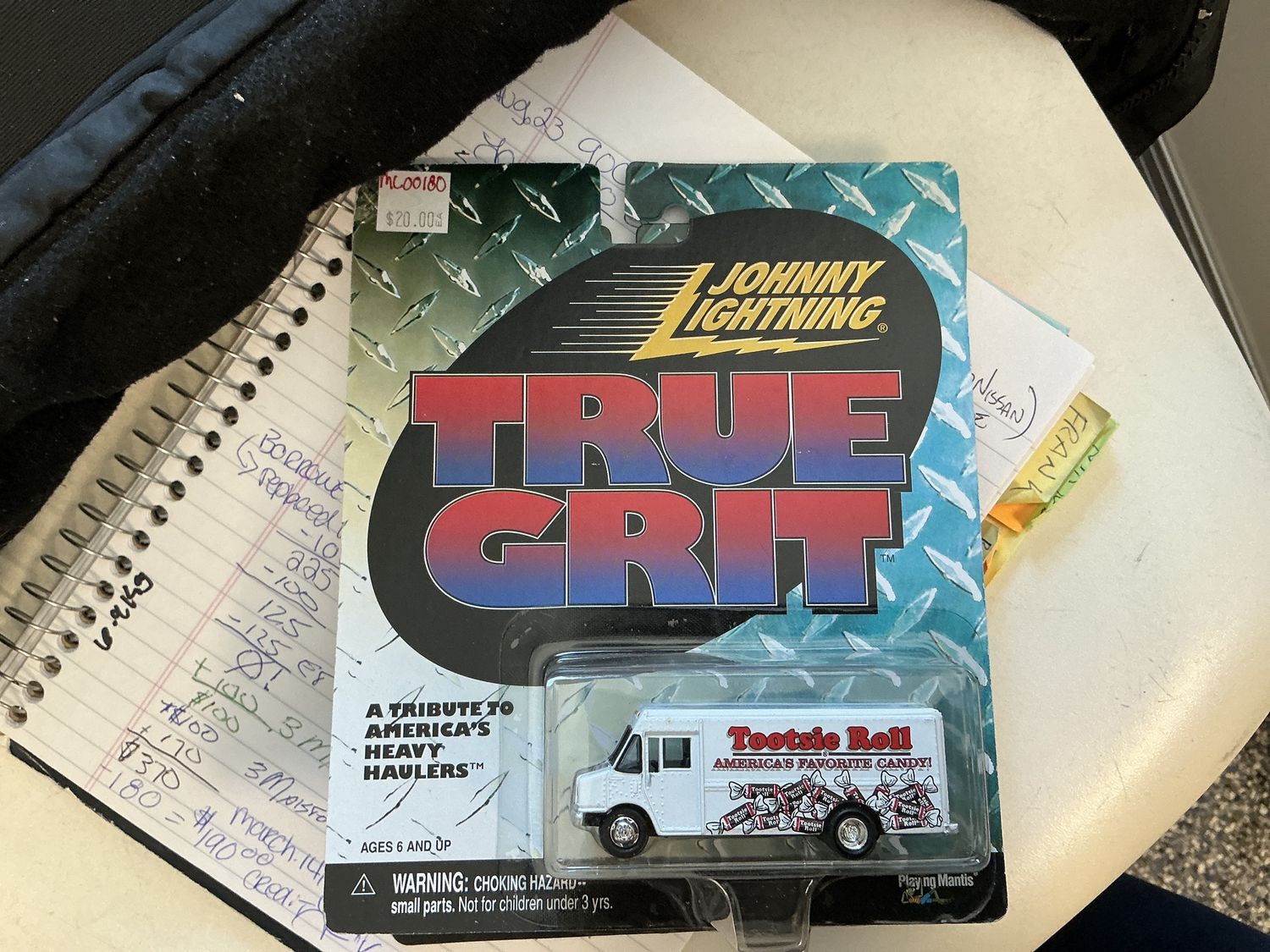 True grit Tootsie roll box truck white