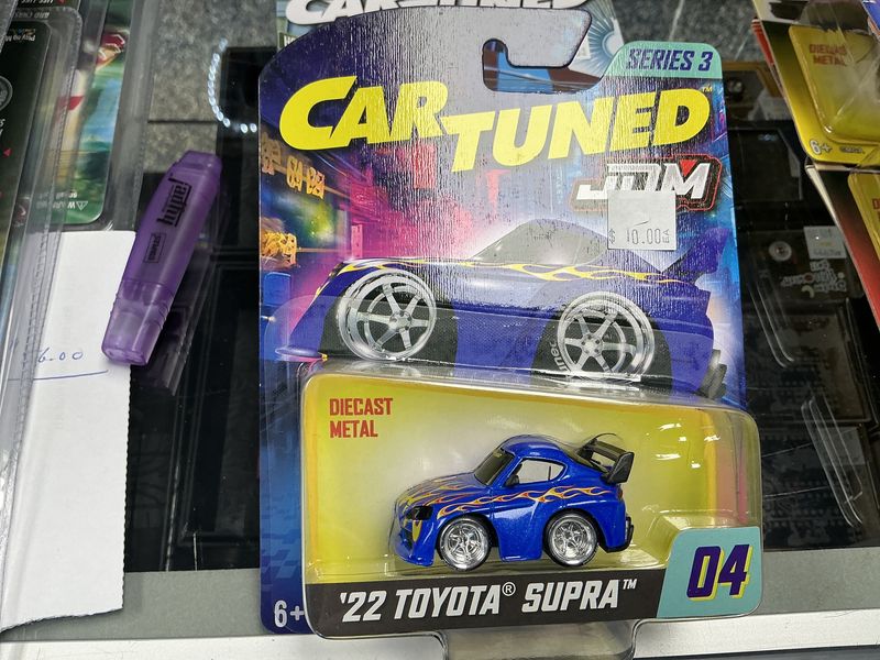 2022 Toyota supra with flames