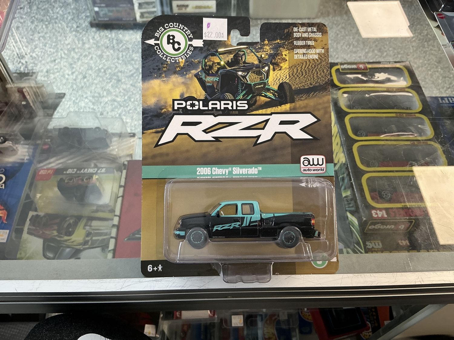 2006 Chevy Silverado Polaris RZR teal