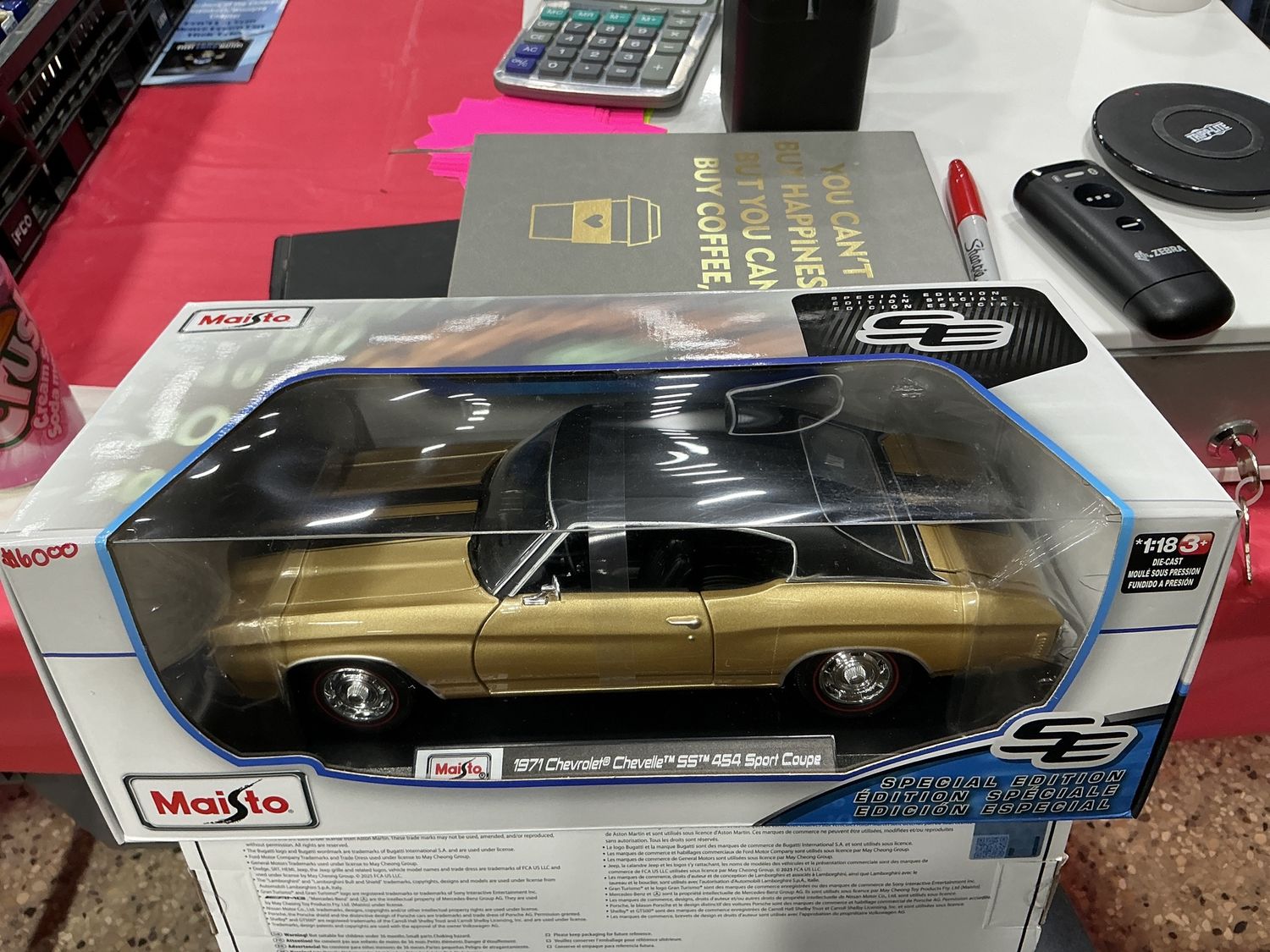 1971 Chevy Chevelle SS 454 sport coupe gold