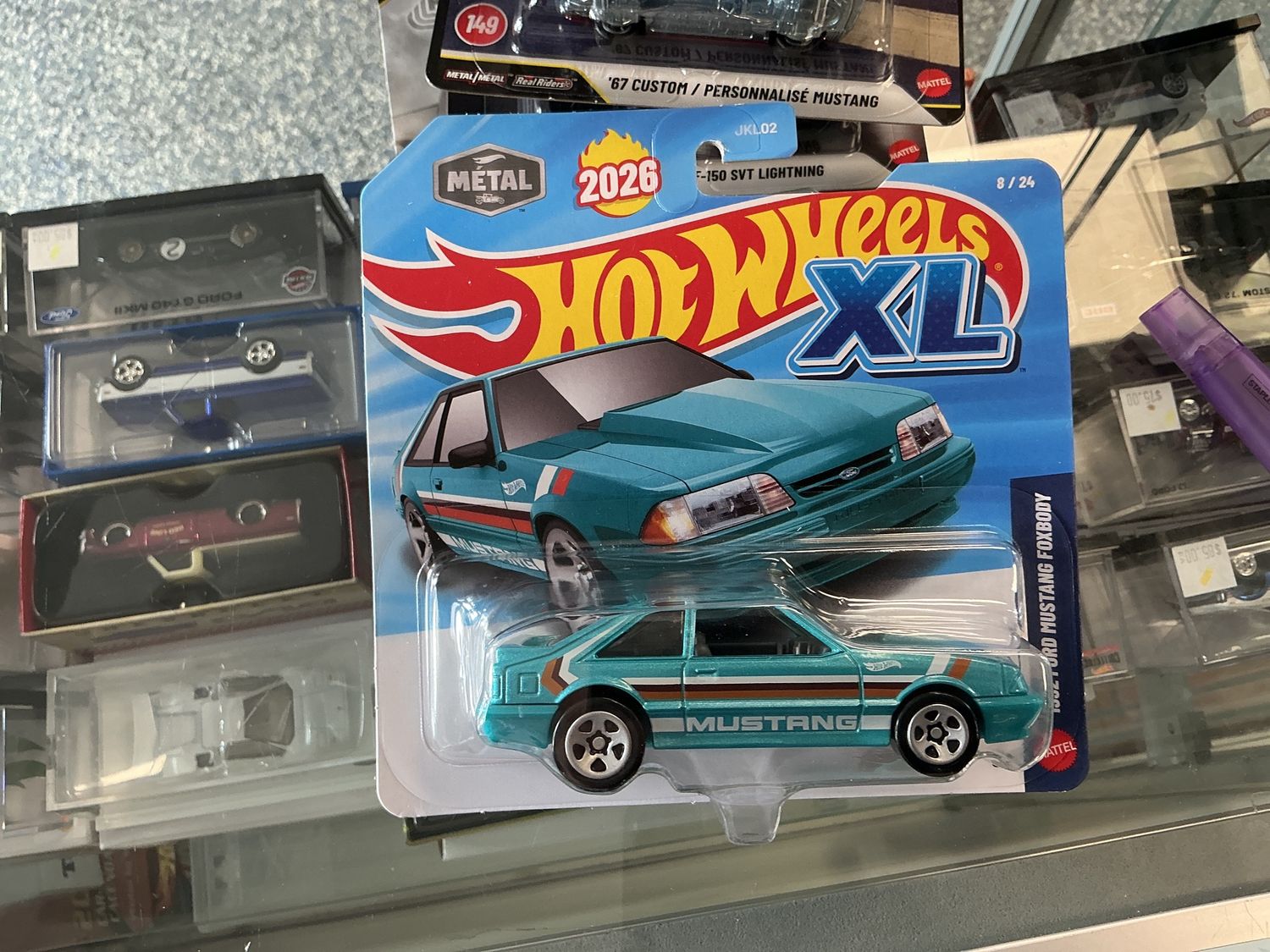 Hot wheels XL 1992 Ford Mustang fox body
