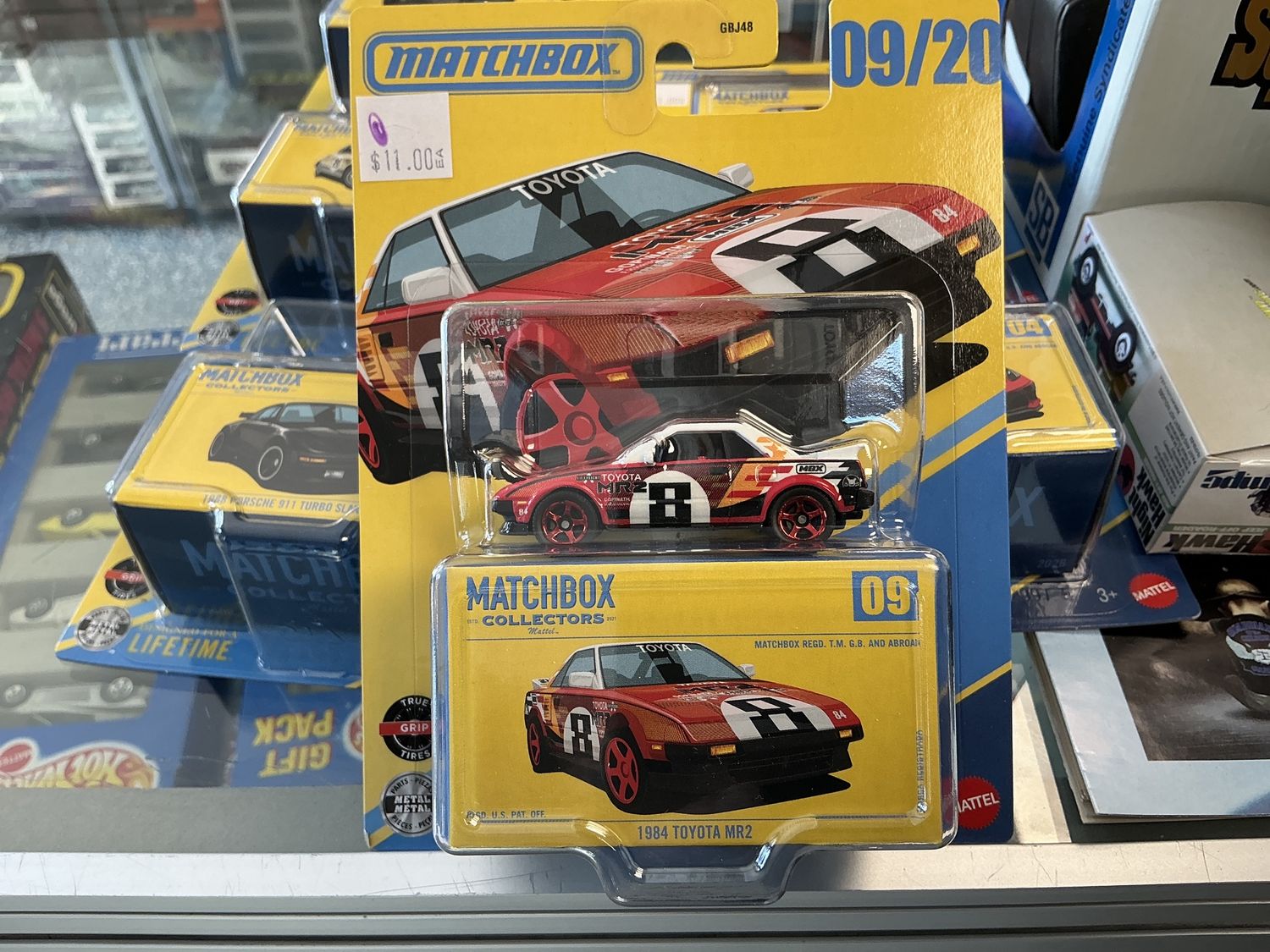 1984 Toyota MR two red