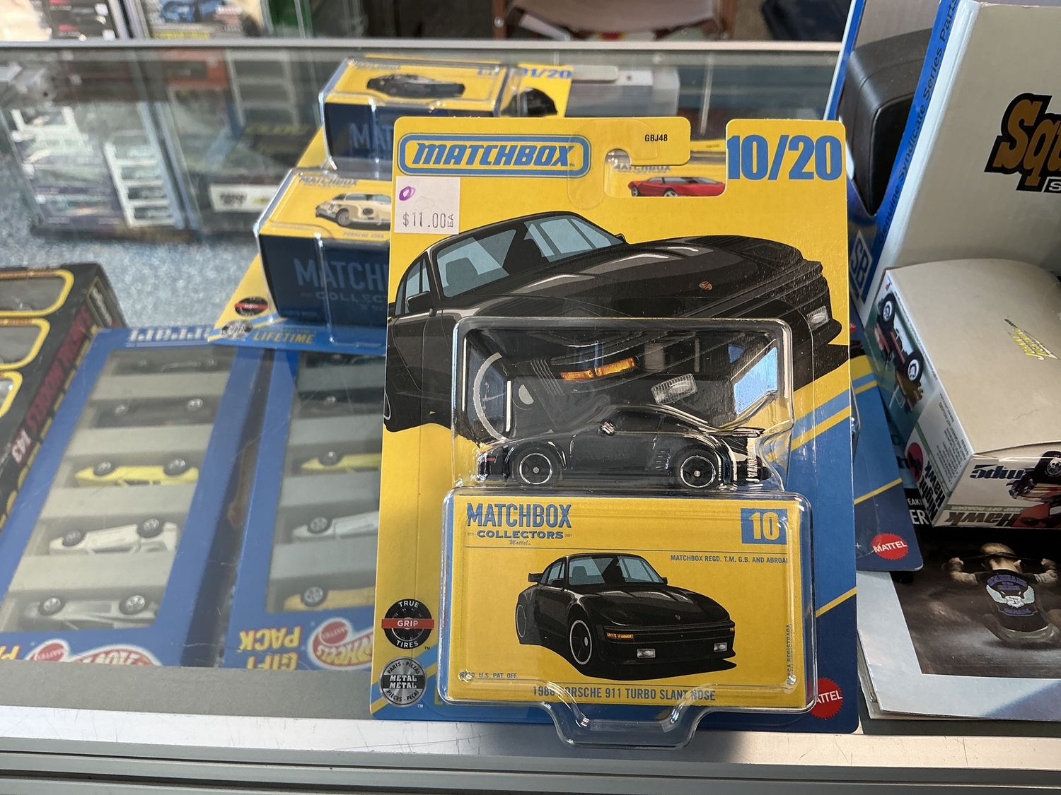 1988 Porsche 911 Turbo slant nose black