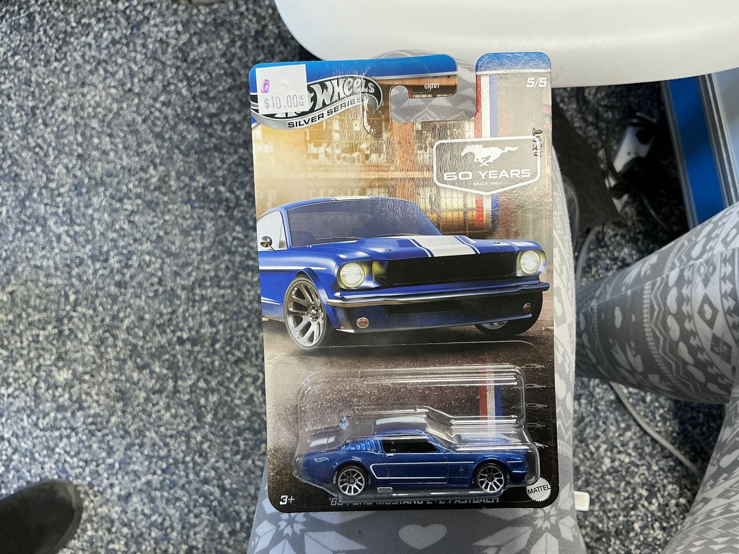 1965 Ford Mustang 2+2 fastback blue Chase