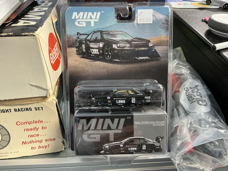 Nissan LBER 34 super silhouette skyline black