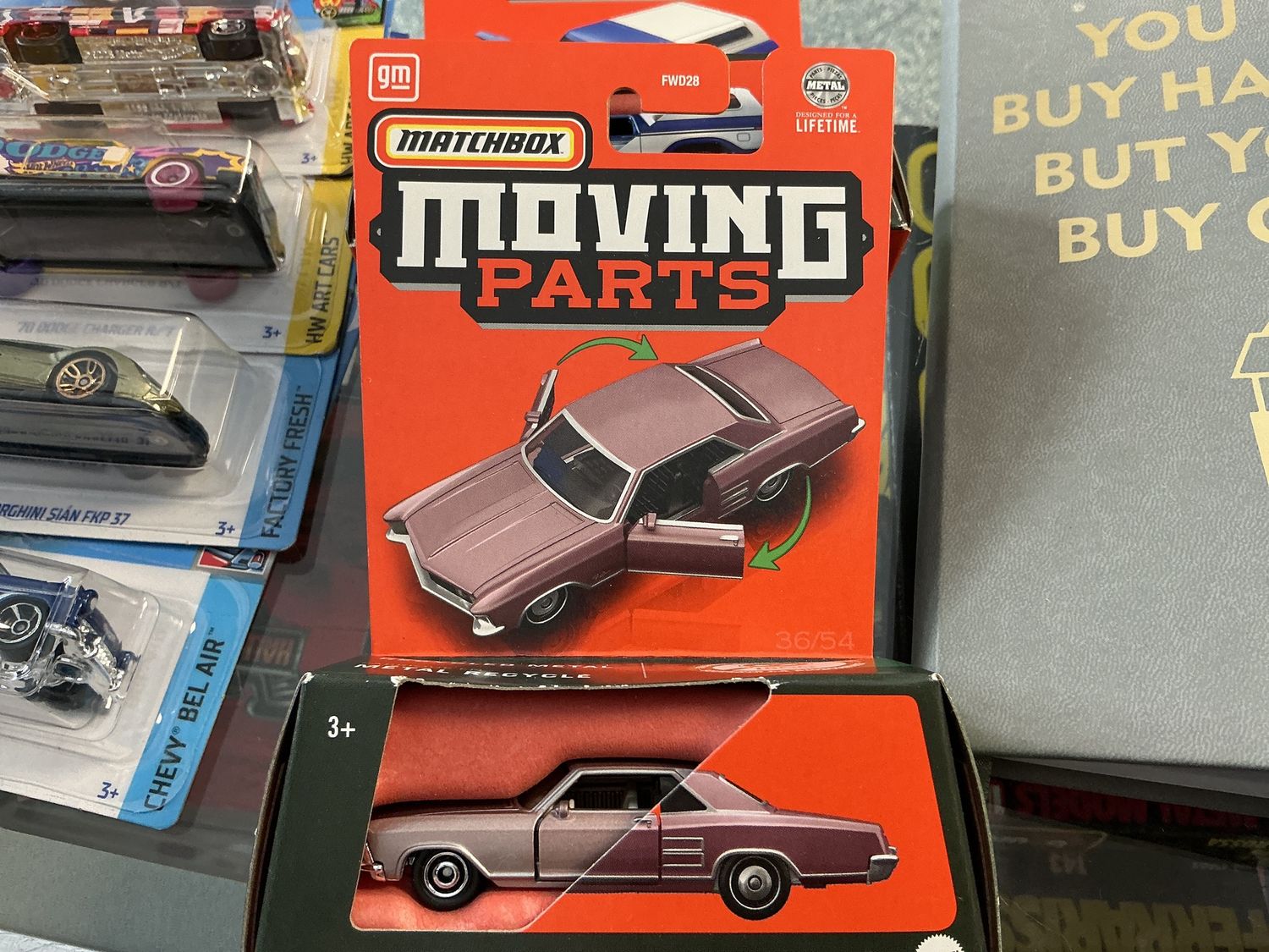 Moving parts 1964 Buick Riviera blush