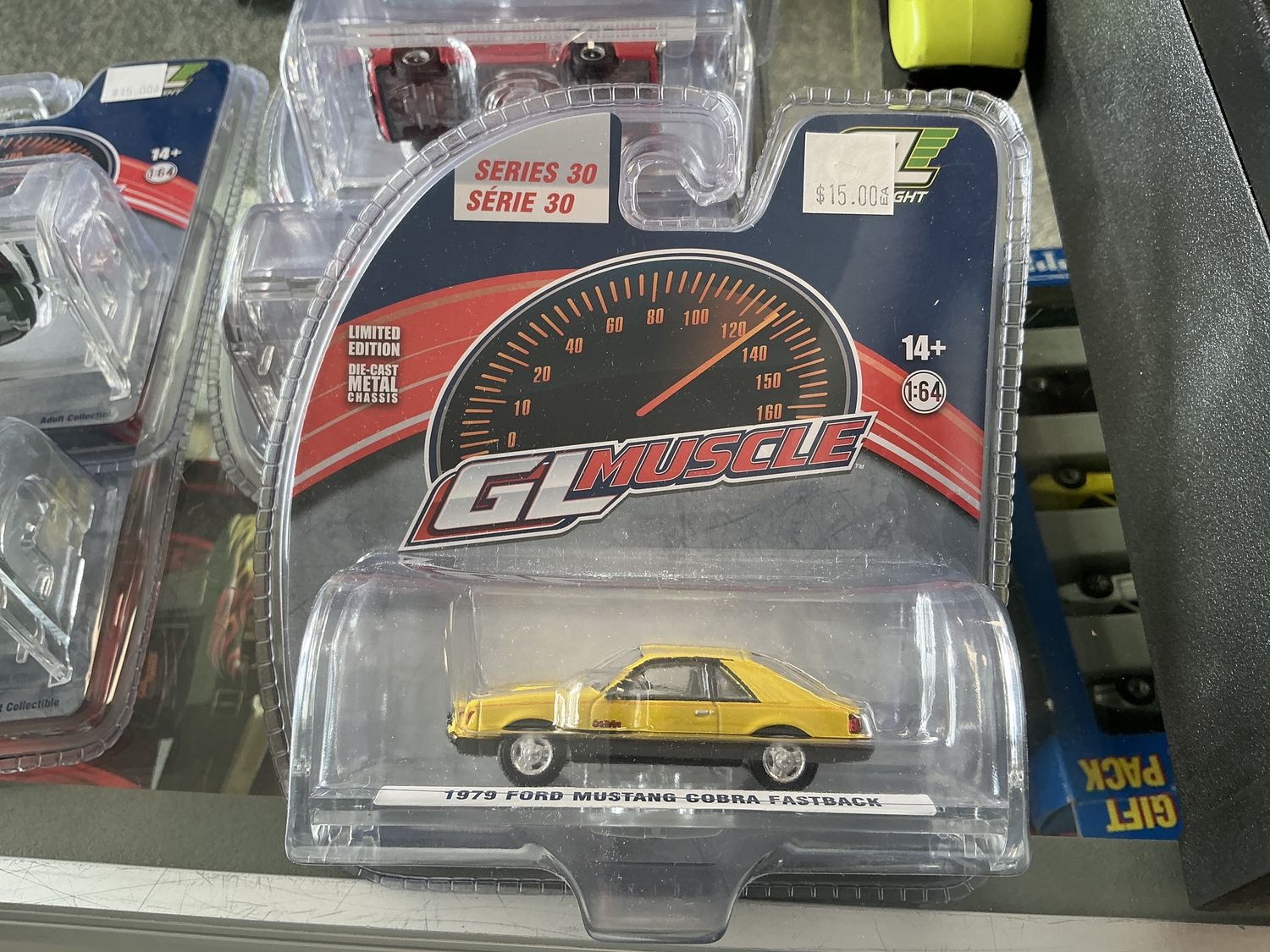 GL muscle 1979 Ford Mustang cobra fastback yellow 1