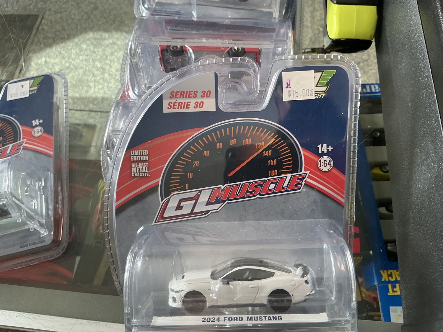 Geo muscle 2024 Ford Mustang white