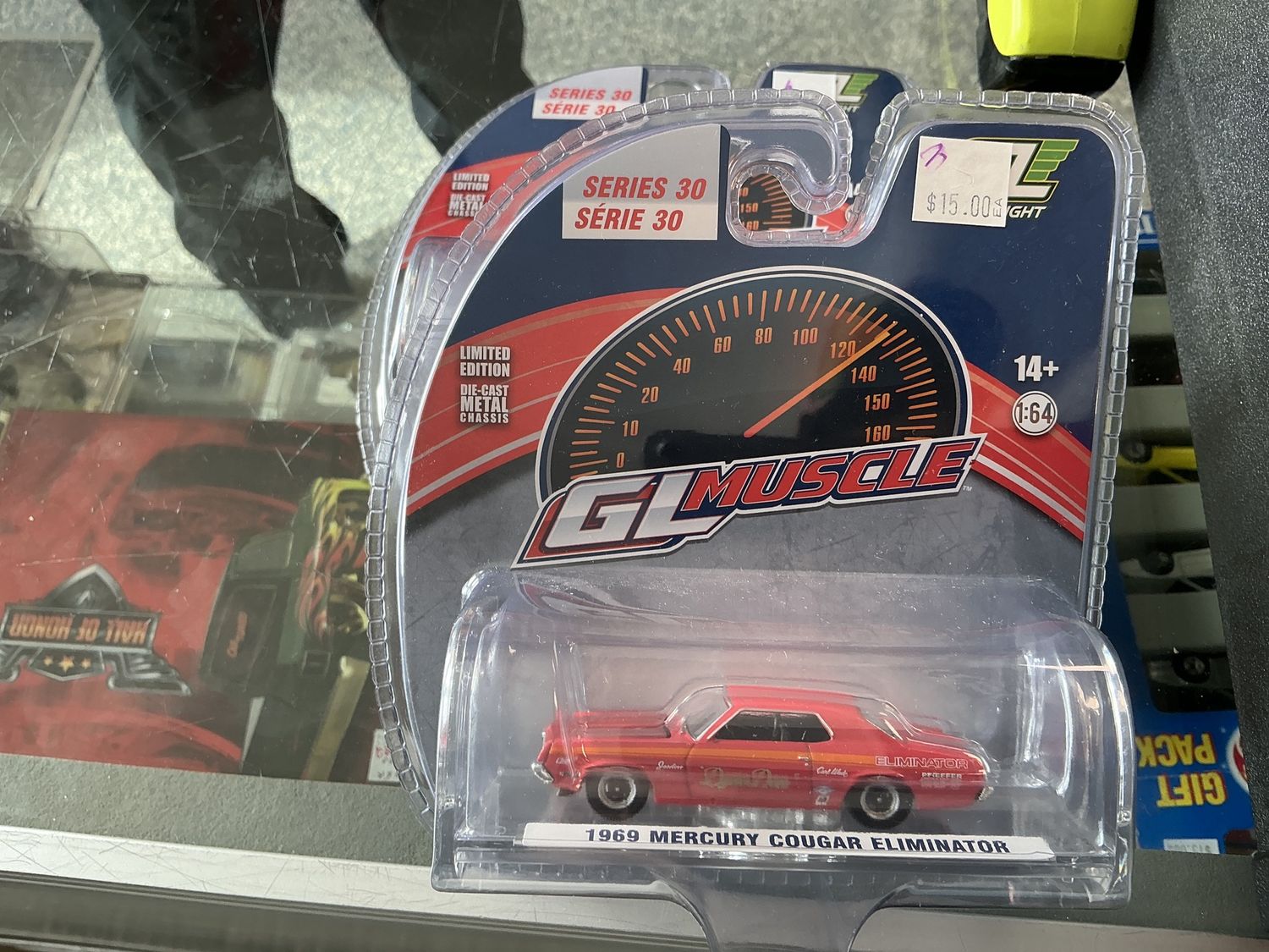 GL muscle 1969 Mercury cougar eliminator red