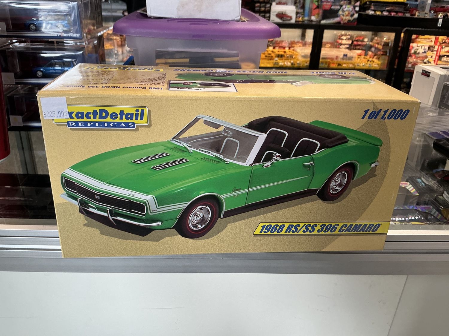 1968RSSS 396 Camaro green