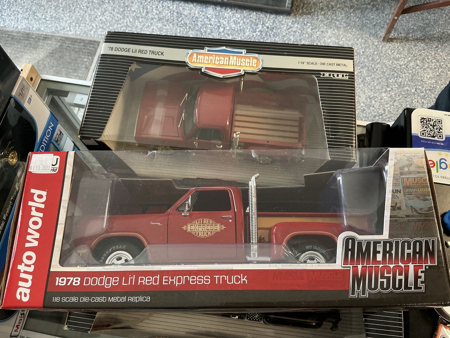 1978 Dodge, Little red express truck red